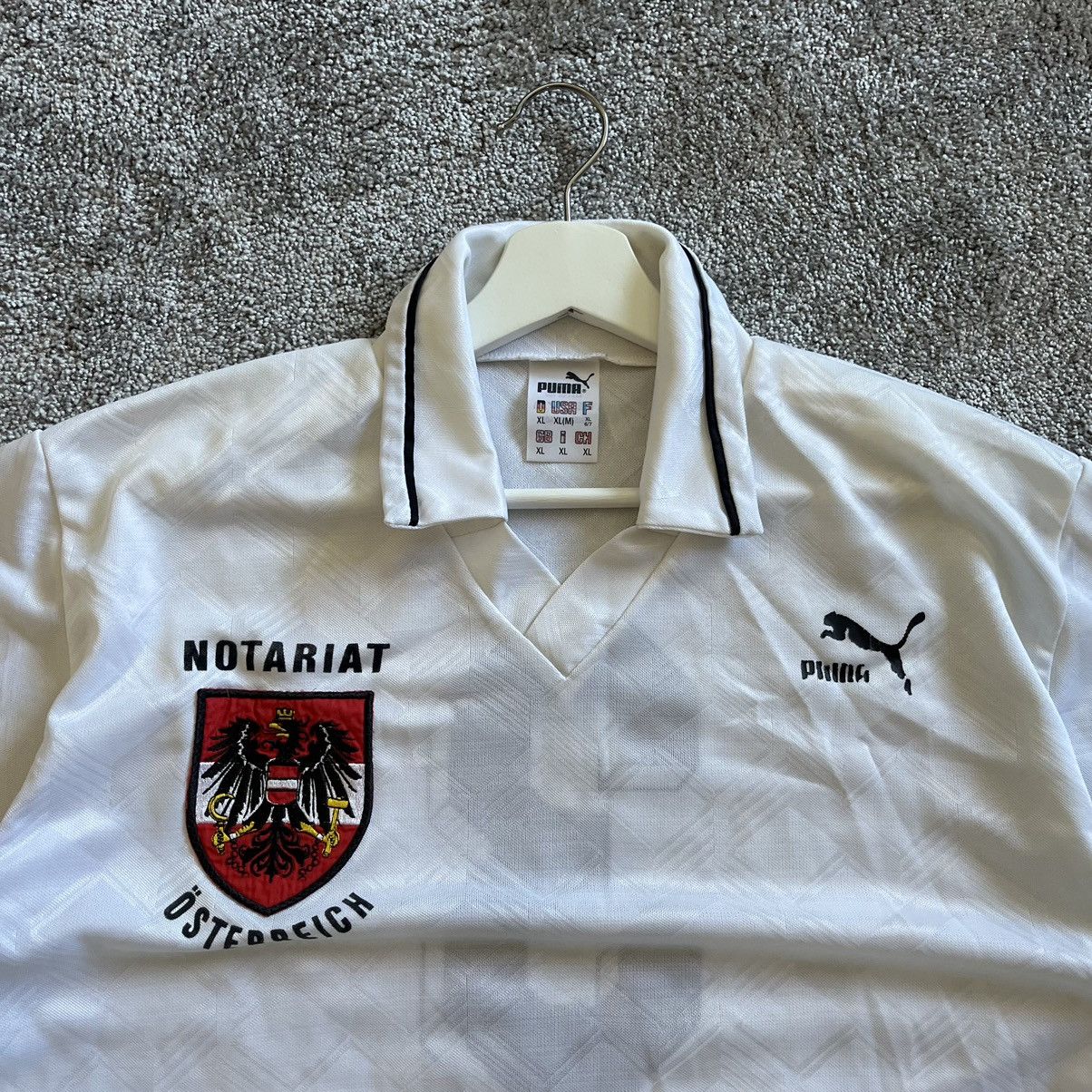 Vintage Vintage 1992 Austria 🇦🇹 Soccer Jersey Size US XL / EU 56 / 4 - 3 Thumbnail