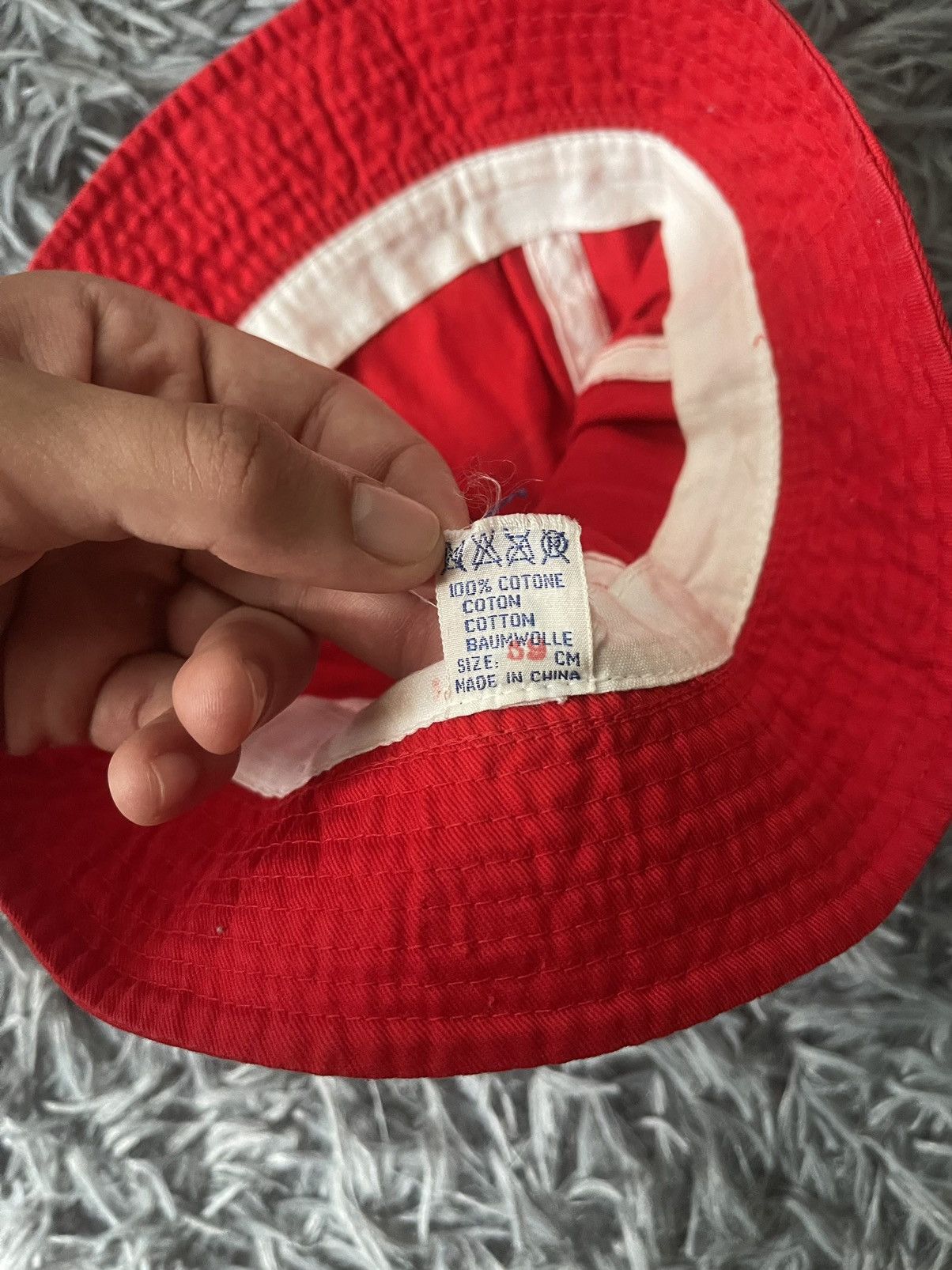 Ferrari × Formula 1 × Vintage Ferrari 90s vintage Formula 1 racing bucket hat Size ONE SIZE - 5 Thumbnail