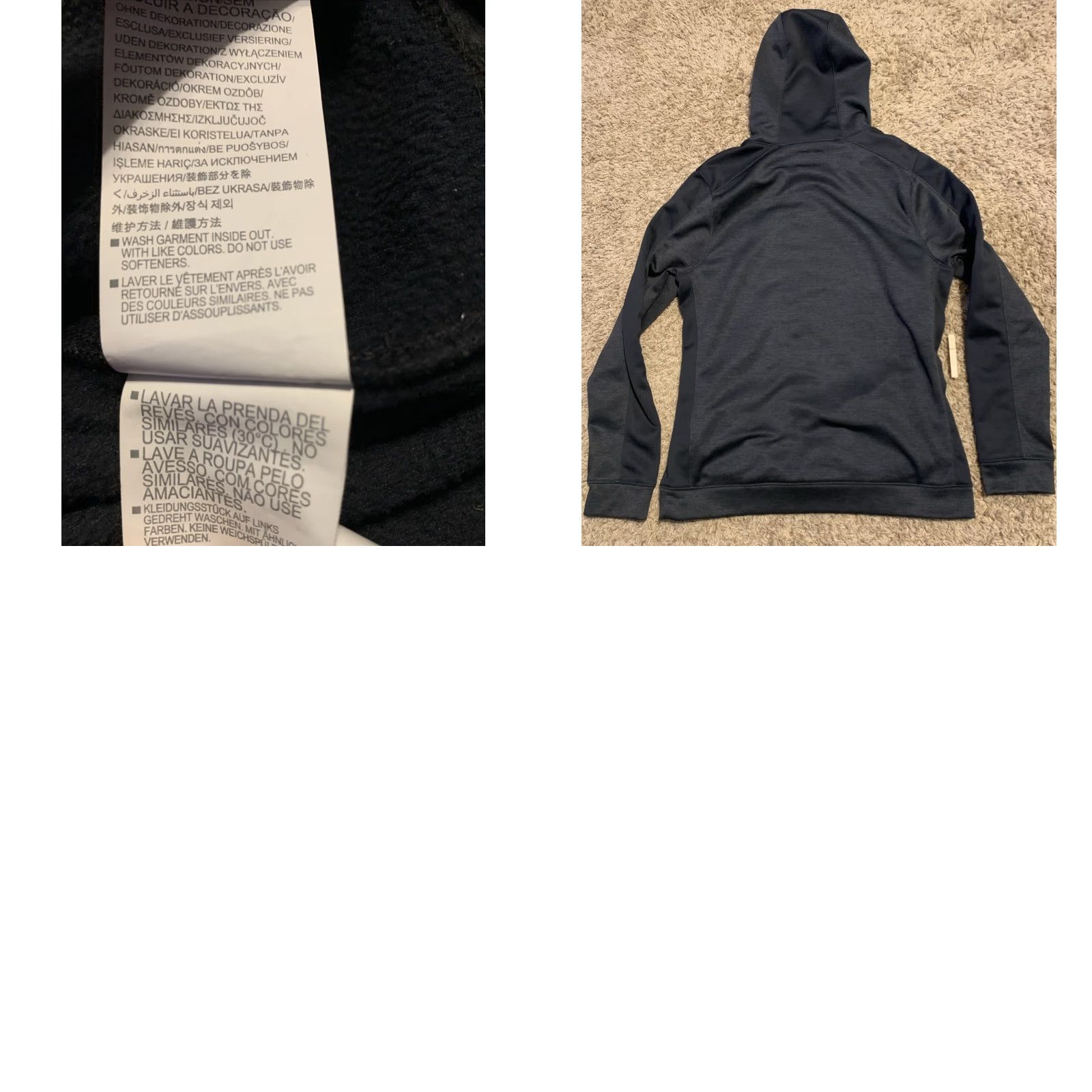 Under Armour Under Armour Hoodie Pullover Long Sleeve Black XS-XL Regular Size M L/S Cold Gear Fleece Pocket Logo Size M / US 6-8 / IT 42-44 - 8 Thumbnail
