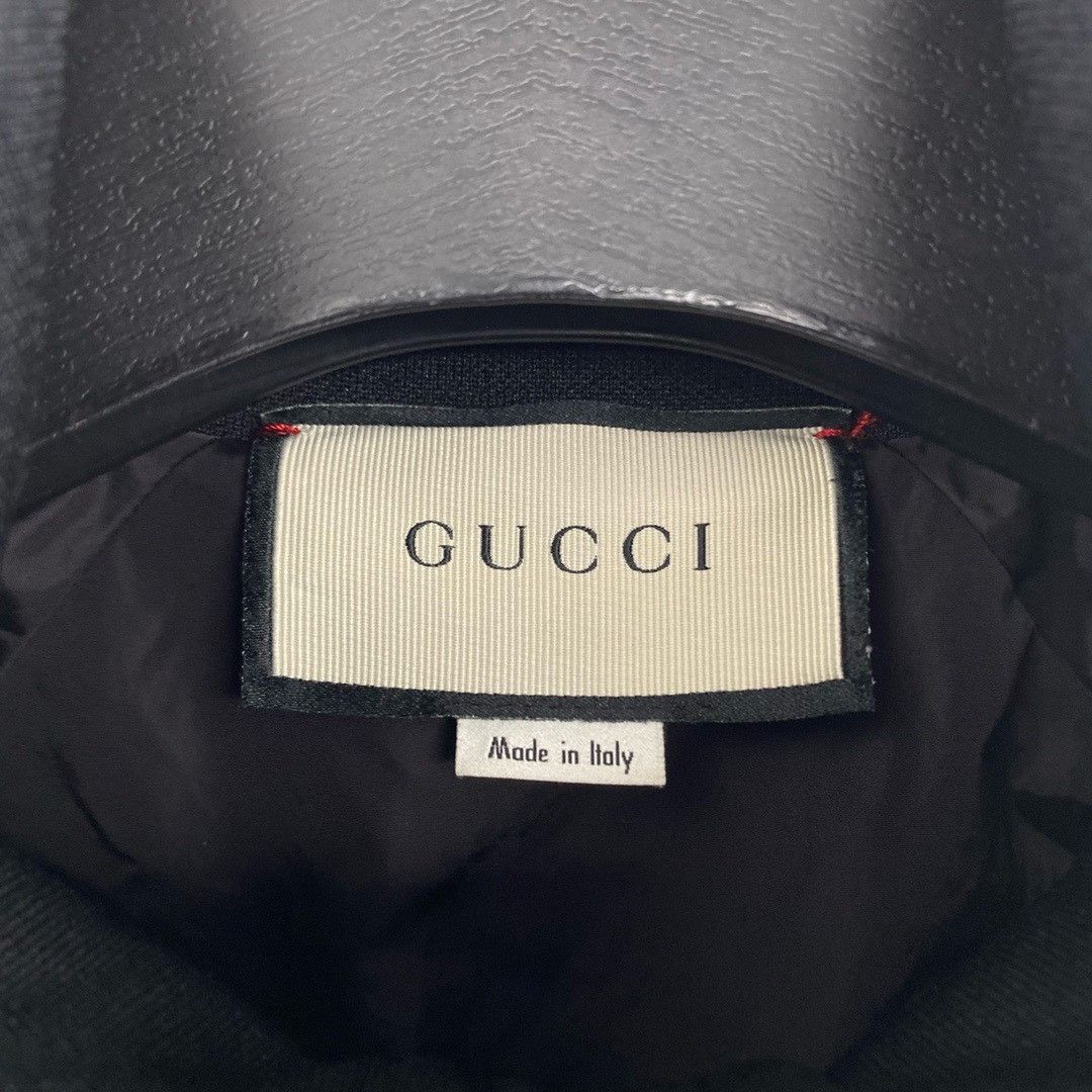 Gucci Gucci snake print school uniform zipper jacket Size US M / EU 48-50 / 2 - 3 Thumbnail