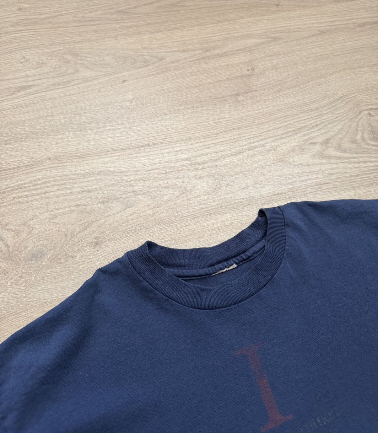 Vintage Vintage 90’s Malcolm X Navy Distressed T-Shirt Size US XL / EU 56 / 4 - 4 Thumbnail