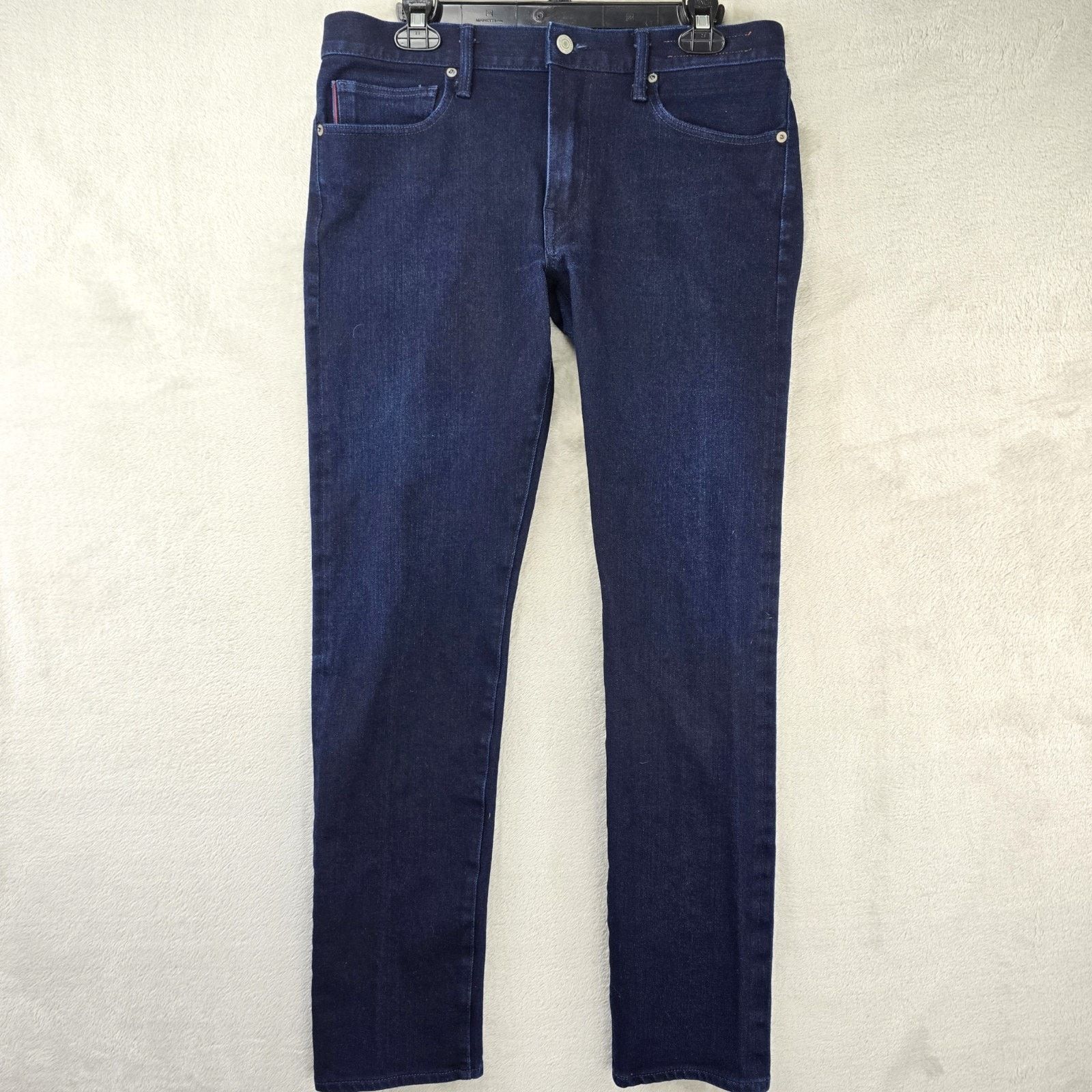 KATO Hiroshi Kato Jeans 33x29 Blue The Pen Slim Selvedge Denim Size US 33 - 1 Thumbnail
