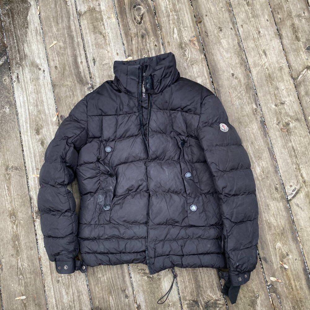 Moncler Vintage Moncler Grenoble Down Puffer Jacket Large Black WOR Size US L / EU 52-54 / 3 - 2 Thumbnail