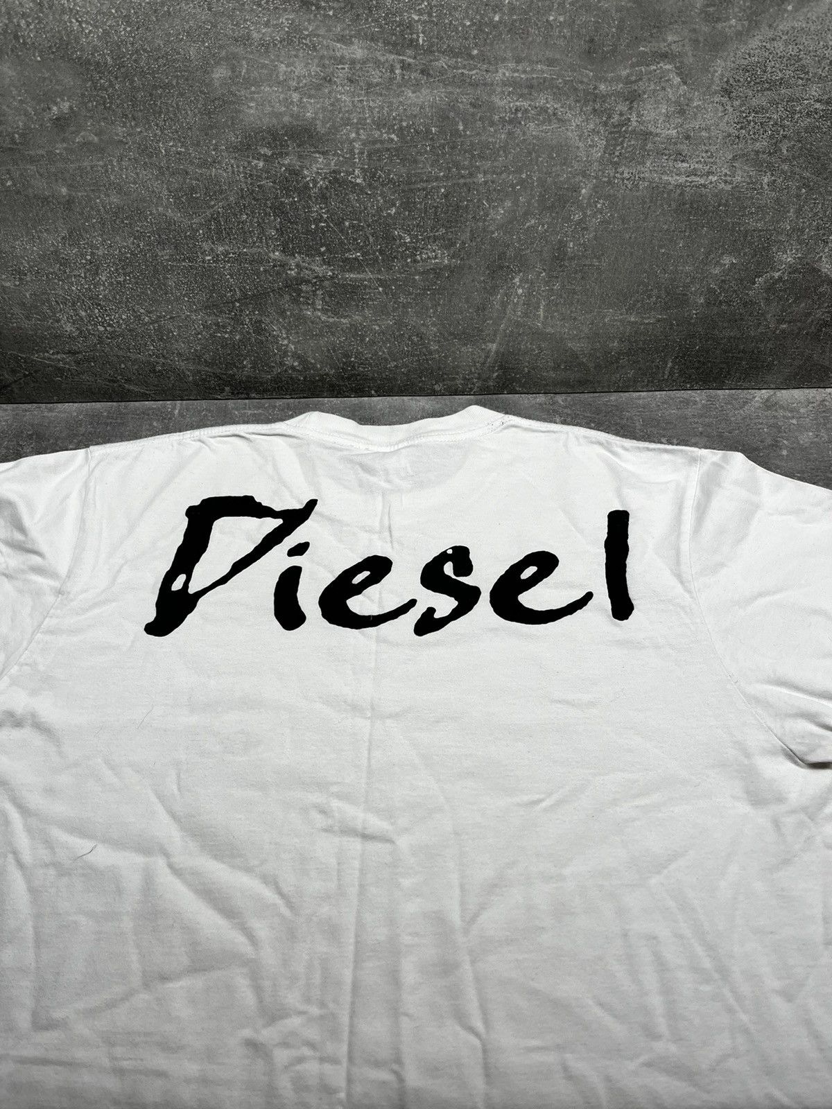 Diesel × Vintage Diesel t shirt big logo 90s vintage Size US XL / EU 56 / 4 - 2 Thumbnail