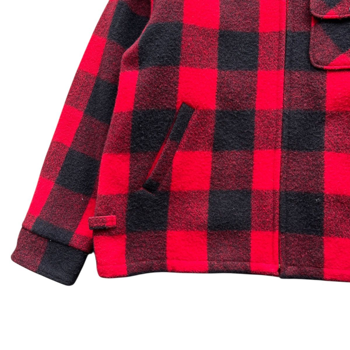 Woolrich Woolen Mills Vintage Woolrich red black buffalo-plaid wool jacket quilted Size US L / EU 52-54 / 3 - 9 Thumbnail