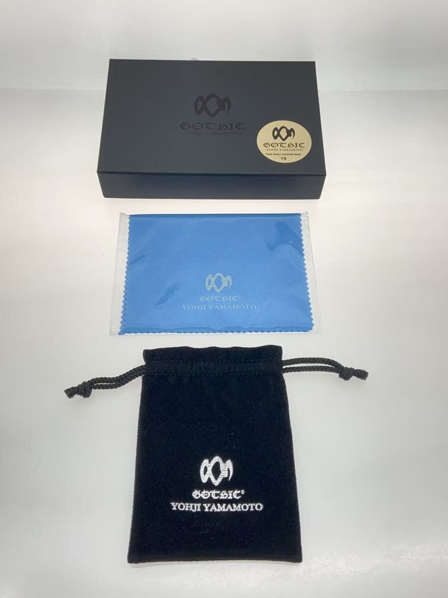 Yohji Yamamoto .950 Gothic Double Head Ring Size ONE SIZE - 4 Thumbnail