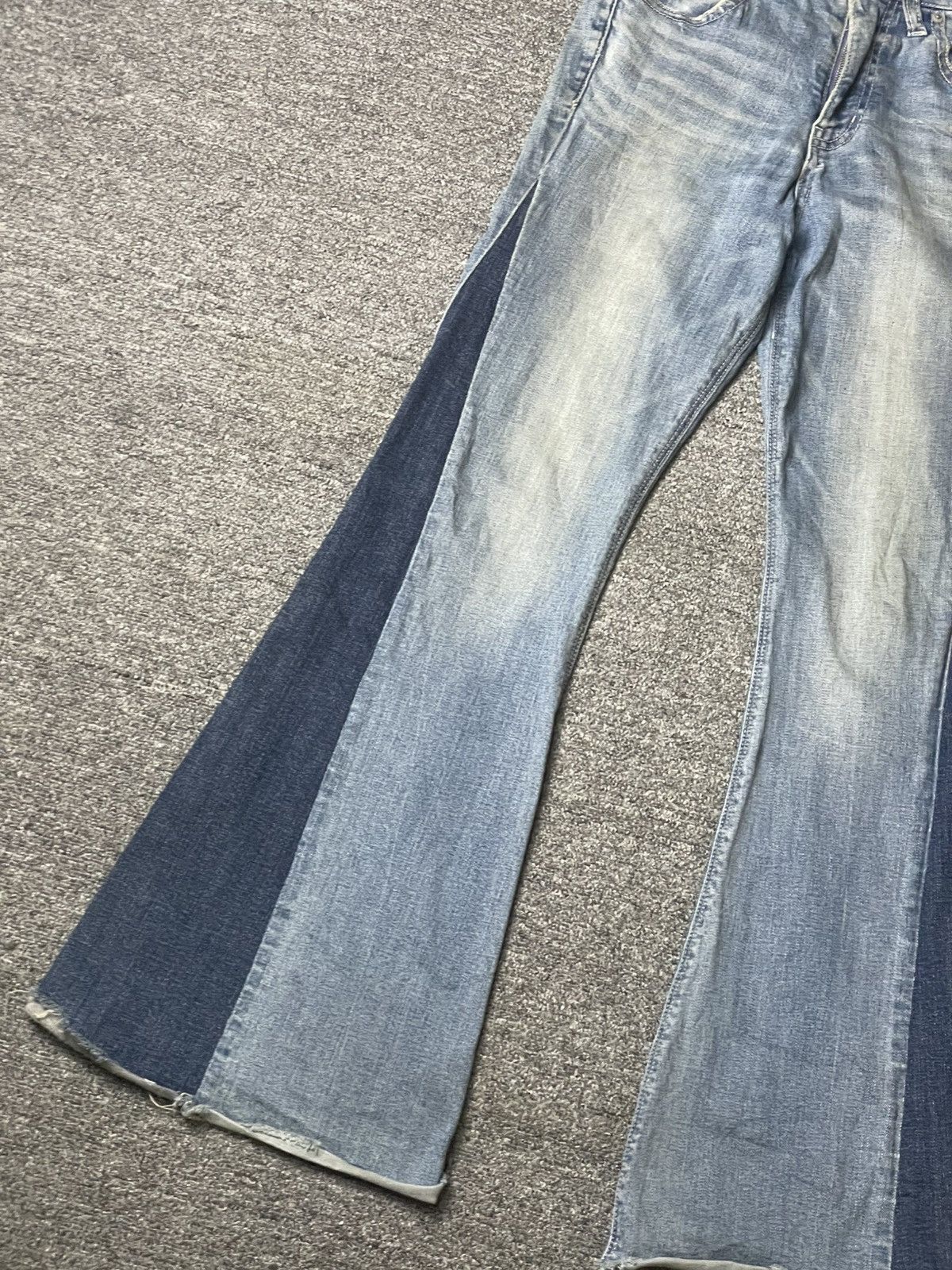 Japanese Brand × Vintage GYDA Brand Spread Flare Bootcut Jeans (111) Size US 27 - 4 Thumbnail