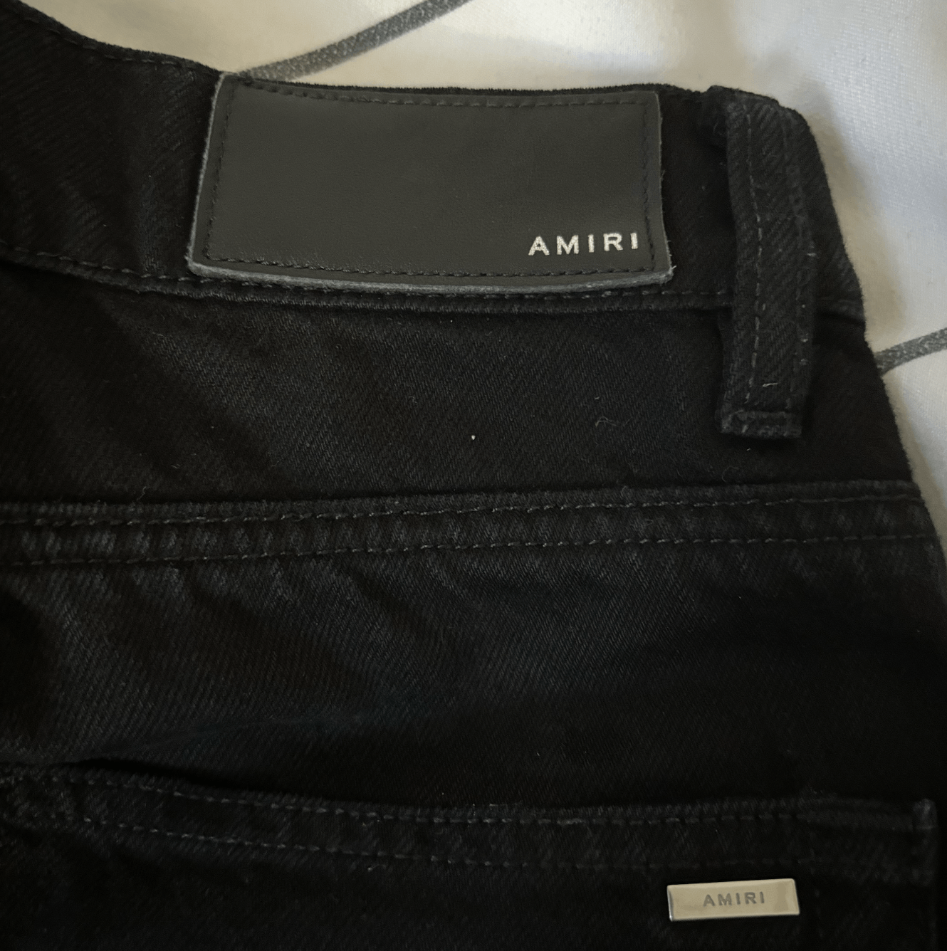 Amiri Amiri Black Denim Carpenter Pants Size US 30 / EU 46 - 6 Thumbnail