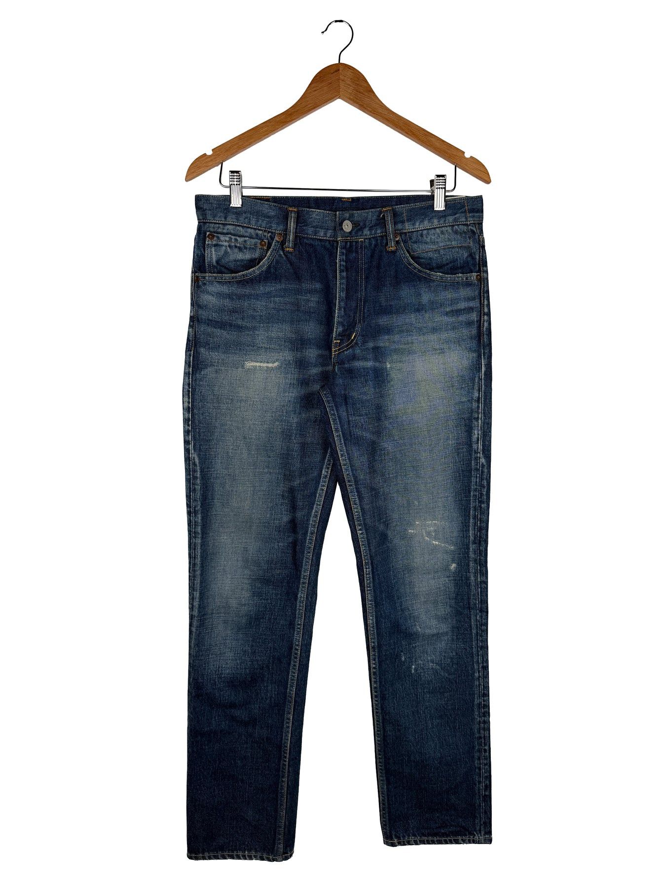 Visvim Visvim 03D12 Social Sculpture 03 Damaged-12，W36L30 | Grailed
