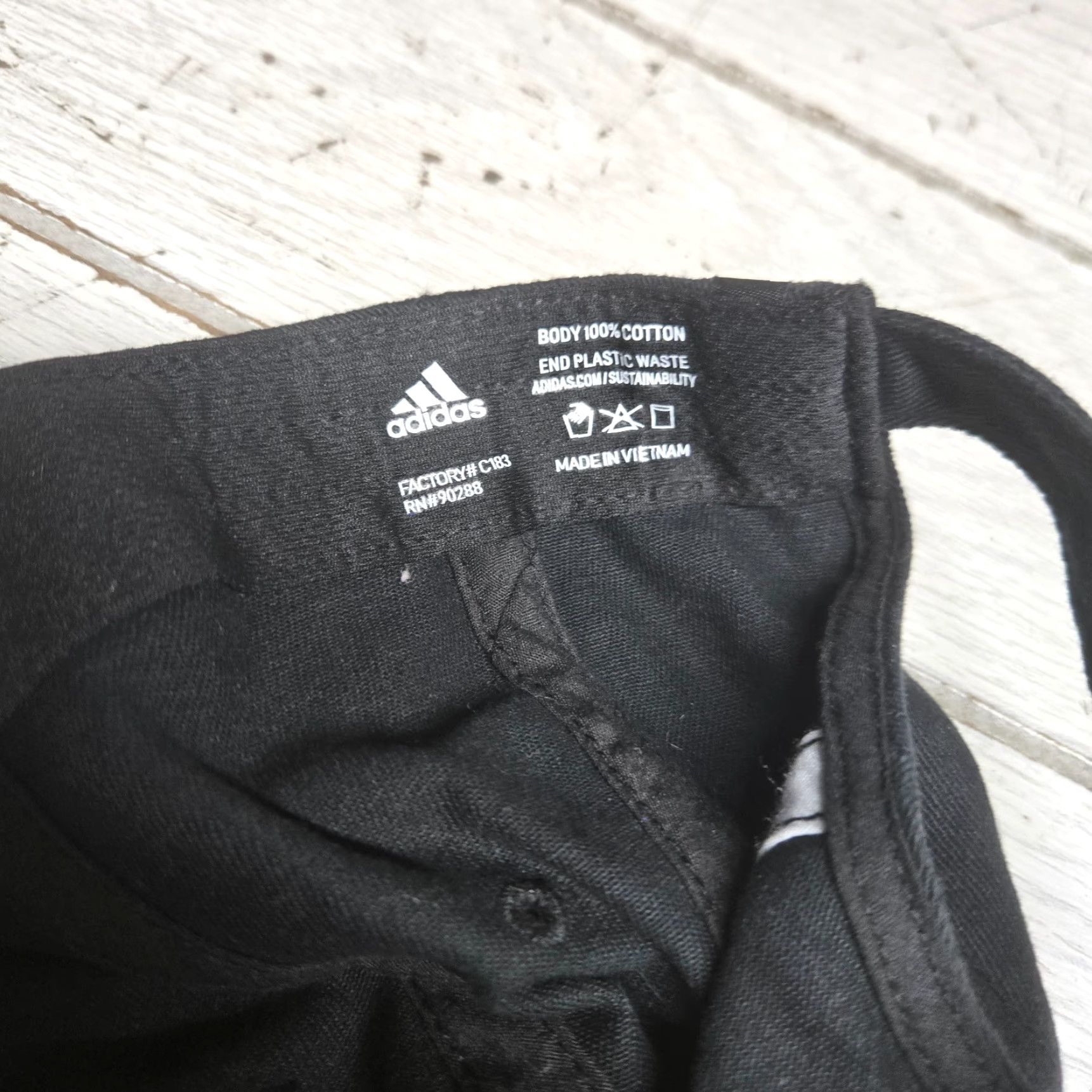 Adidas ADIDAS Hat Baseball Cap One Size Black Adjustable Logo Strapback Relaxed Cap Men - Casual Sports Style Size ONE SIZE - 6 Thumbnail