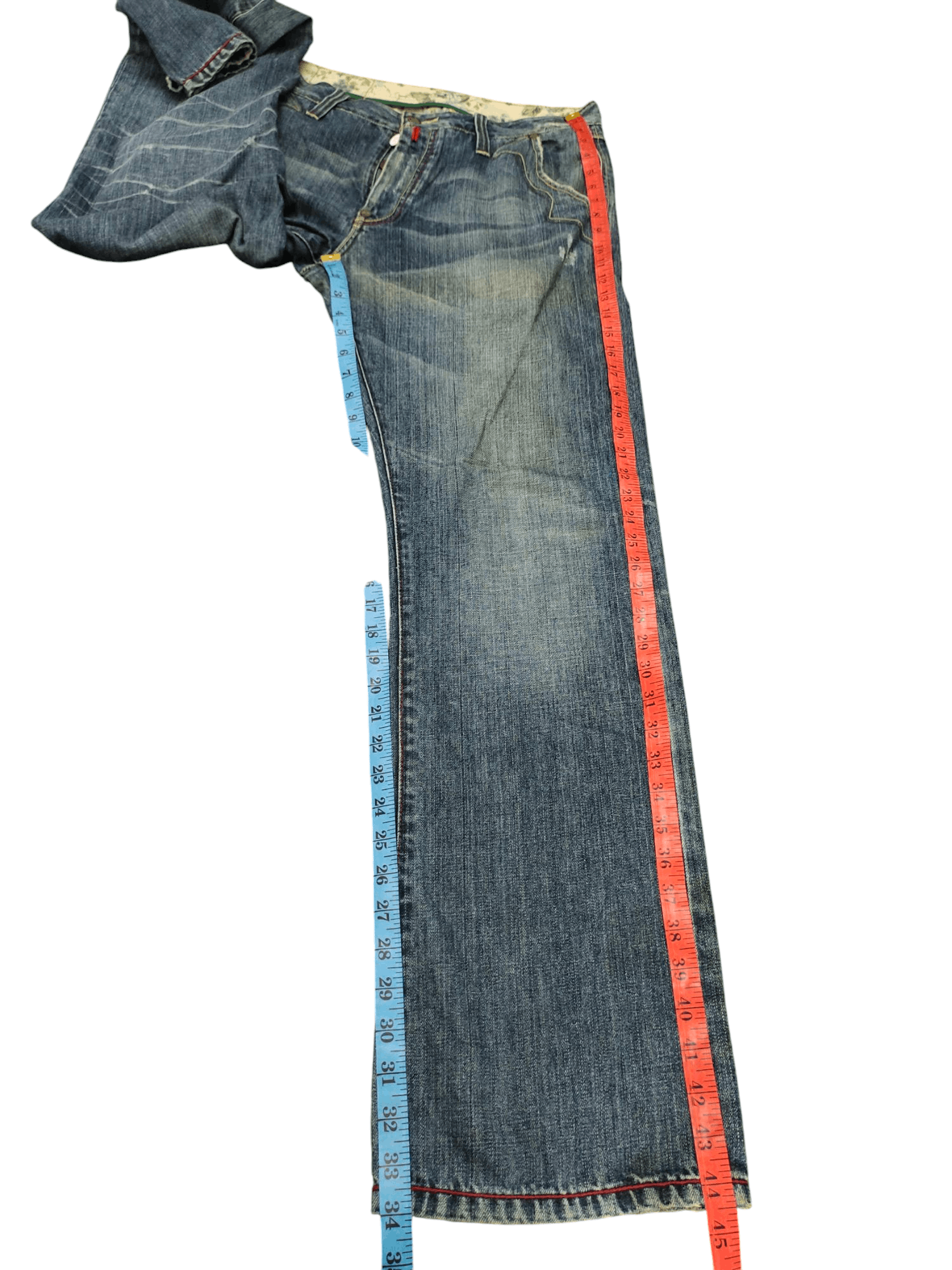 Artful Dodger Antful Dodger Fighting Irons Embroidered Jeans Size US 32 / EU 48 - 17 Thumbnail