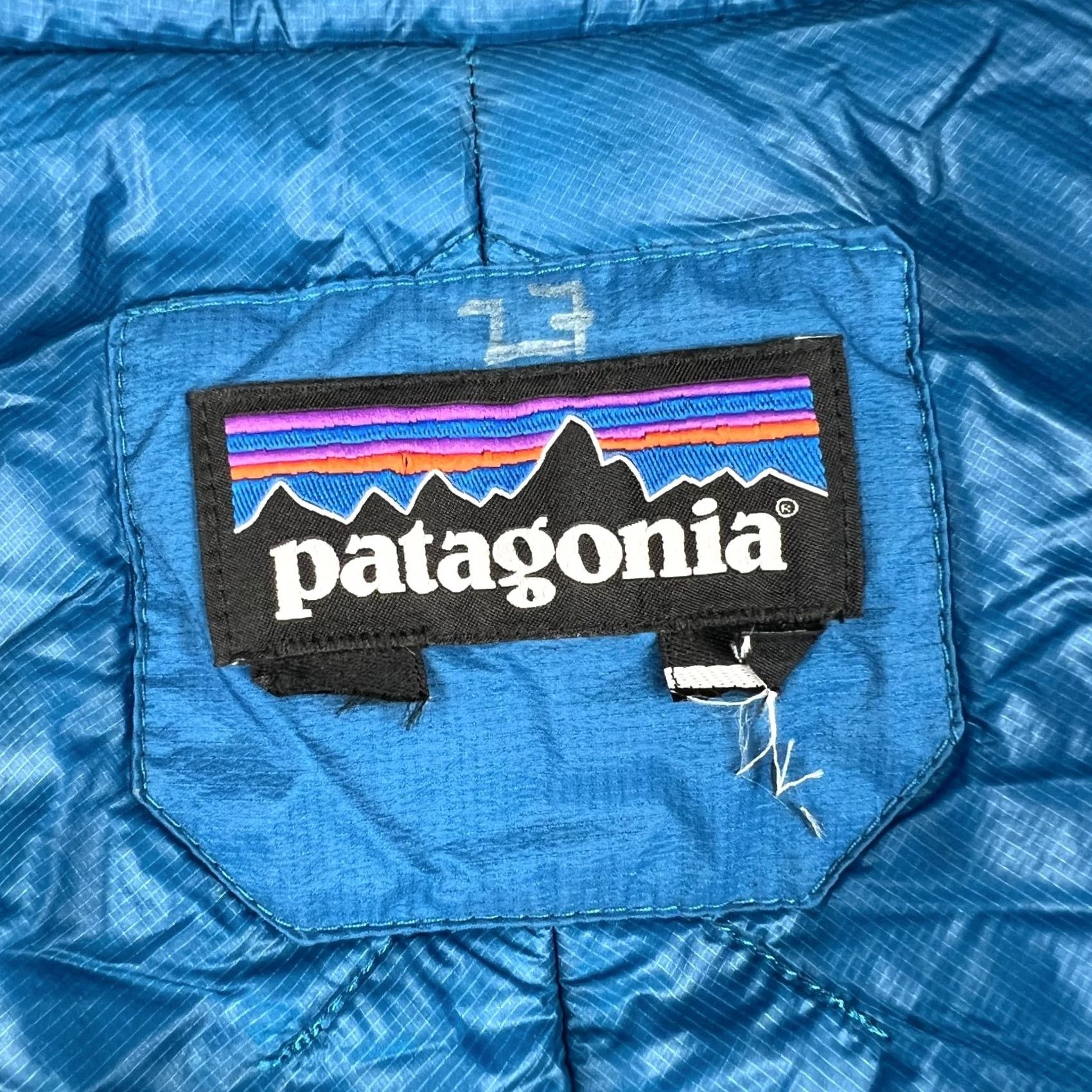 Patagonia Patagonia Micro Puff Storm Jacket H2NO Hood Zip XL Mens Blue Insulated Ski Snow Jacket Size US XL / EU 56 / 4 - 5 Thumbnail