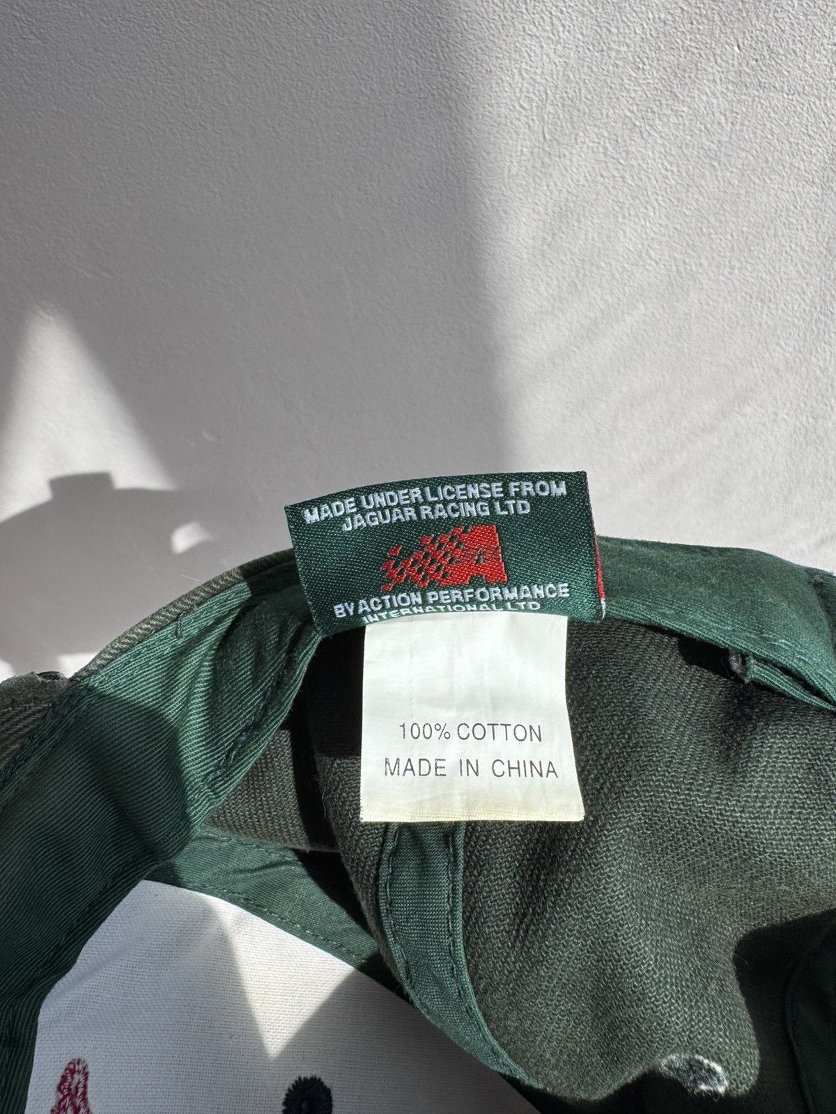 Vintage Jaguar Racing Formula One F1 Big Logo Green Cap Bintage 90s Size ONE SIZE - 13 Thumbnail