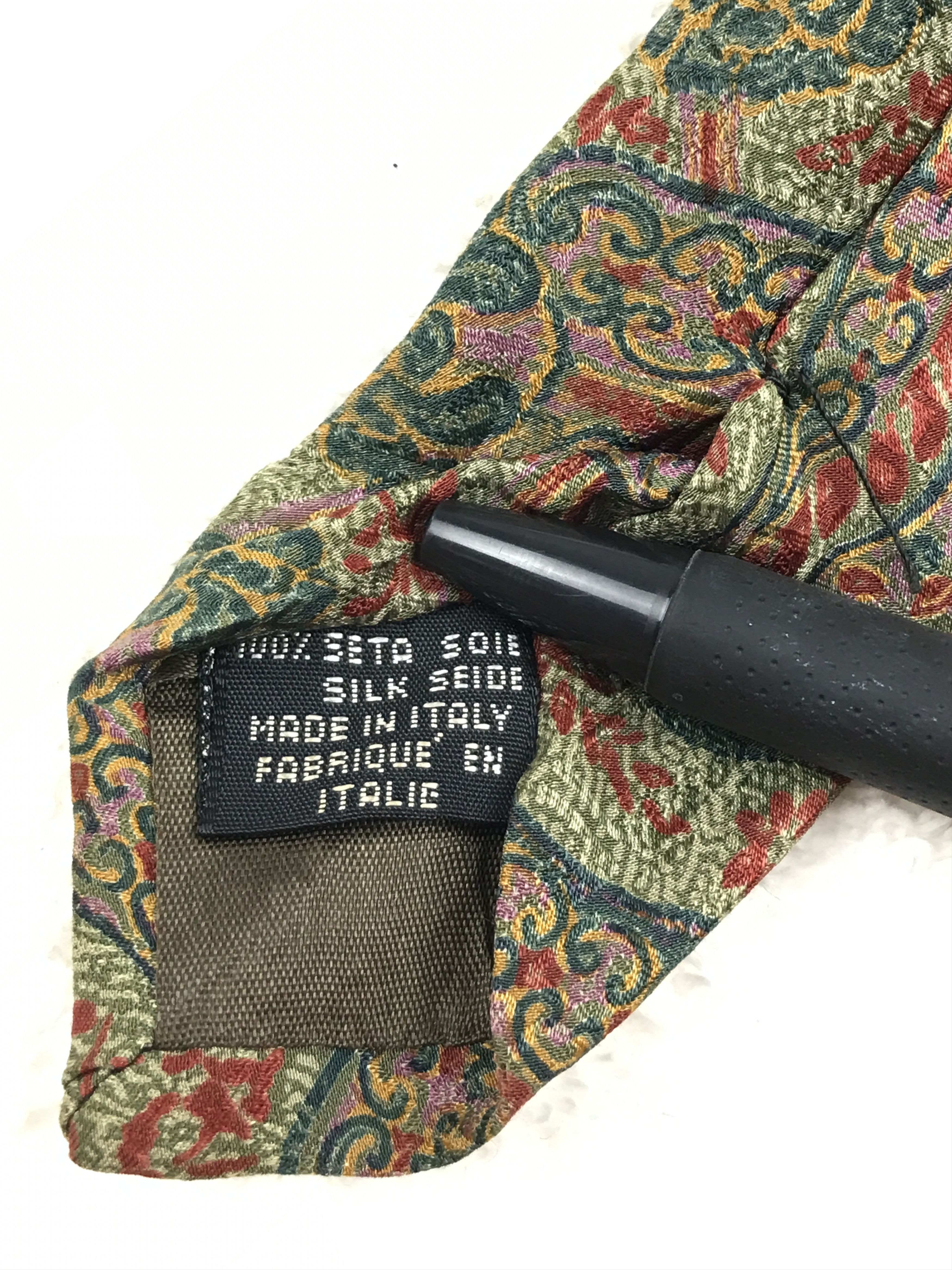 Giorgio Armani × Vintage Vintage Giorgio Armani Silk Necktie Size ONE SIZE - 7 Thumbnail