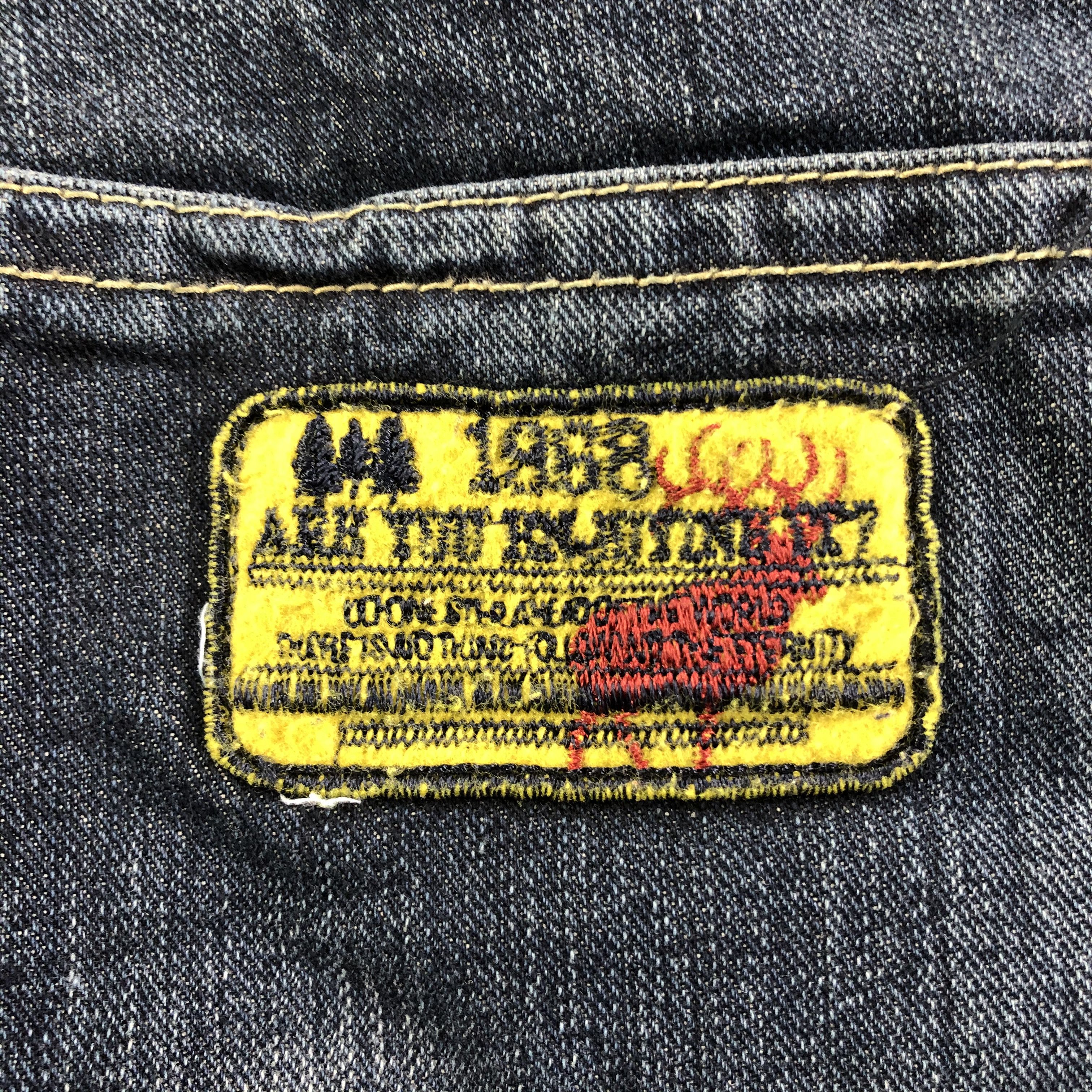 Japanese Brand Japanese Brand Jeans Patchwork Distressed Denim KJ1738 Size US 30 / EU 46 - 5 Thumbnail