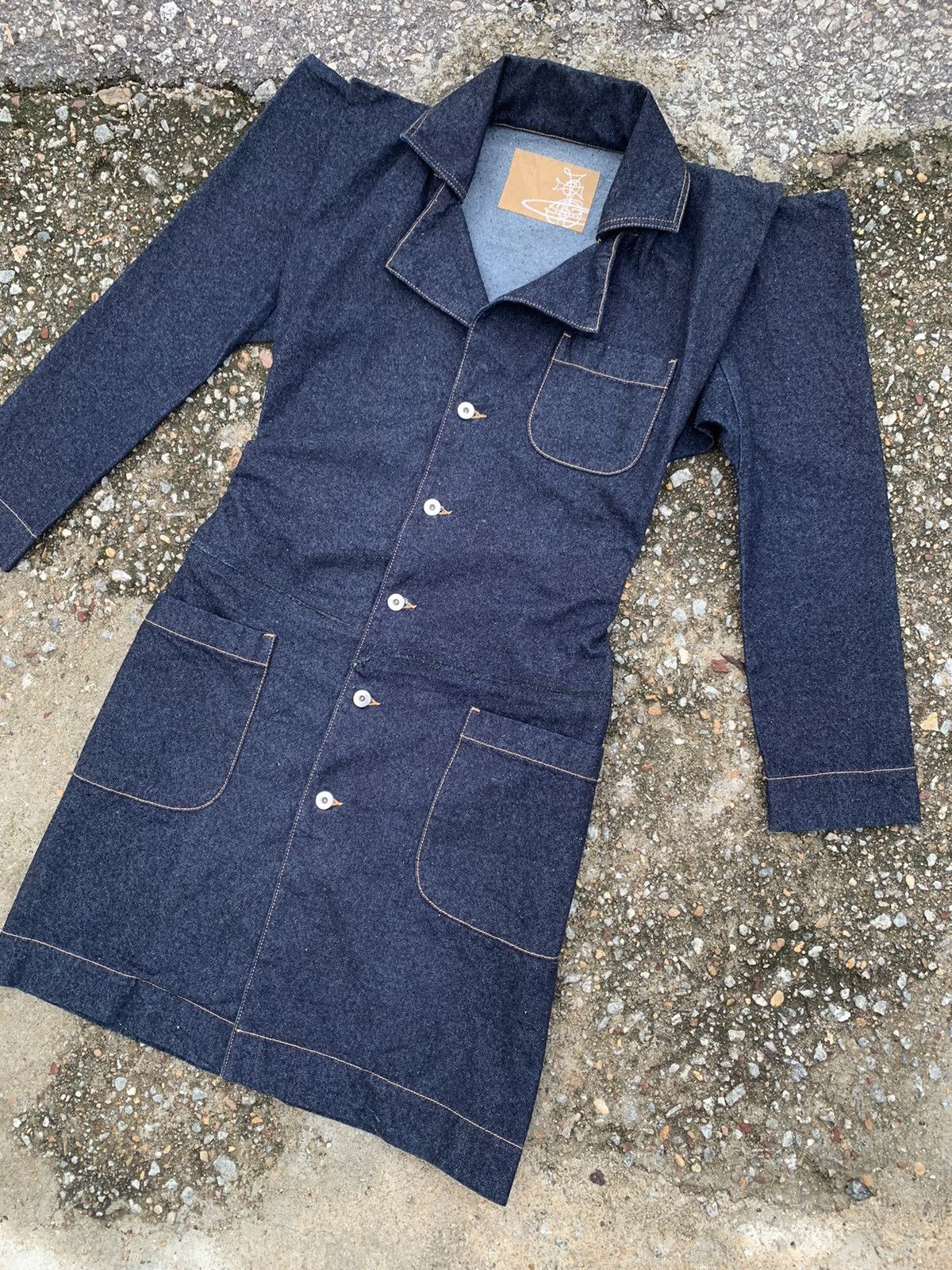 Vivienne Westwood VIVIENNE WESTWOOD DENIM JACKET RARE ITEM Size M / US 6-8 / IT 42-44 - 3 Thumbnail