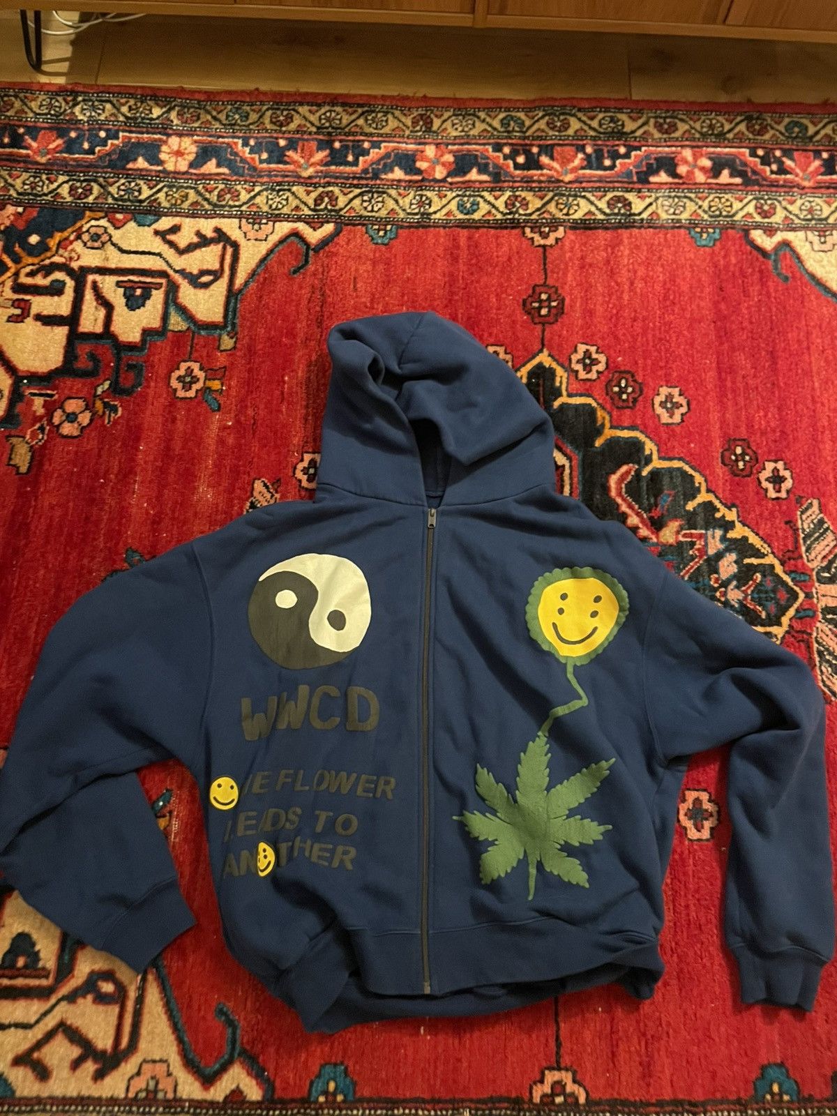 Cactus Plant Flea Market Cpfm Earth First Sweatjacket | Cactus Plant Flea Market Size US L / EU 52-54 / 3 - 2 Thumbnail