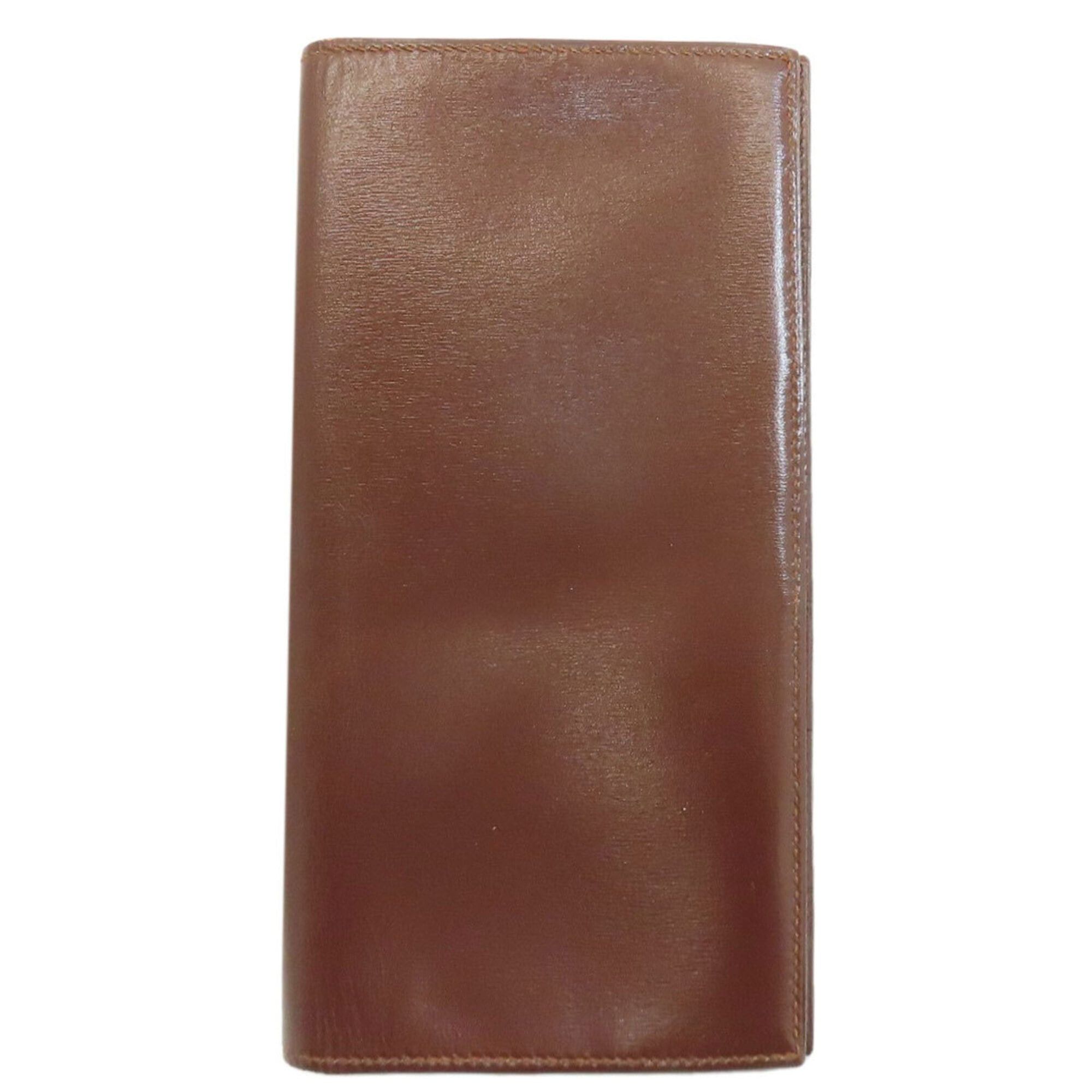 Hermes Hermes MC2 Fleming Long Wallet (without coin purse) Box Calf Leather Women's HERMES Size ONE SIZE - 1 Thumbnail
