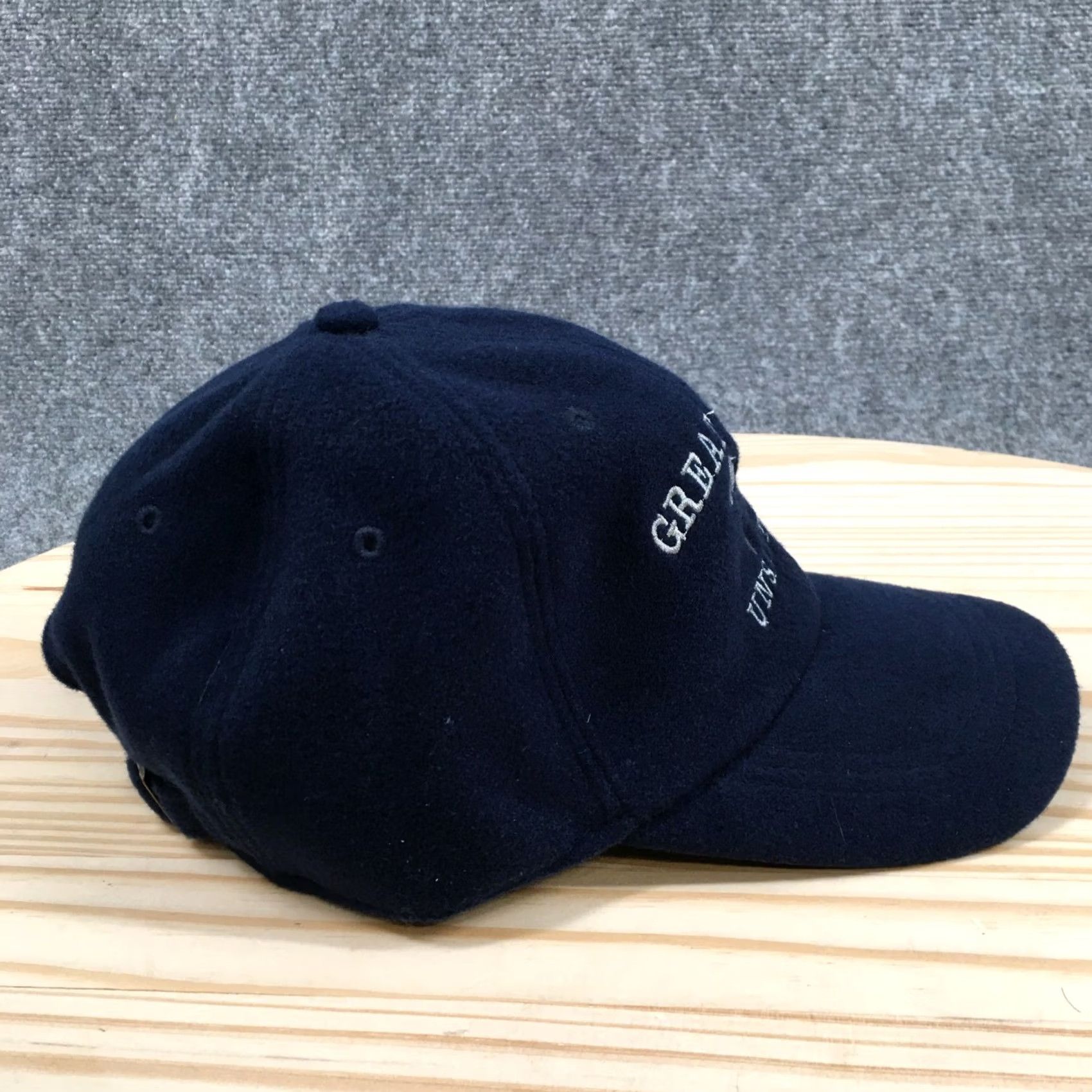 Greats Great Lakes Unsalted Baseball Cap Blue OS Adjustable Embroidered Logo Unisex Size ONE SIZE - 6 Thumbnail