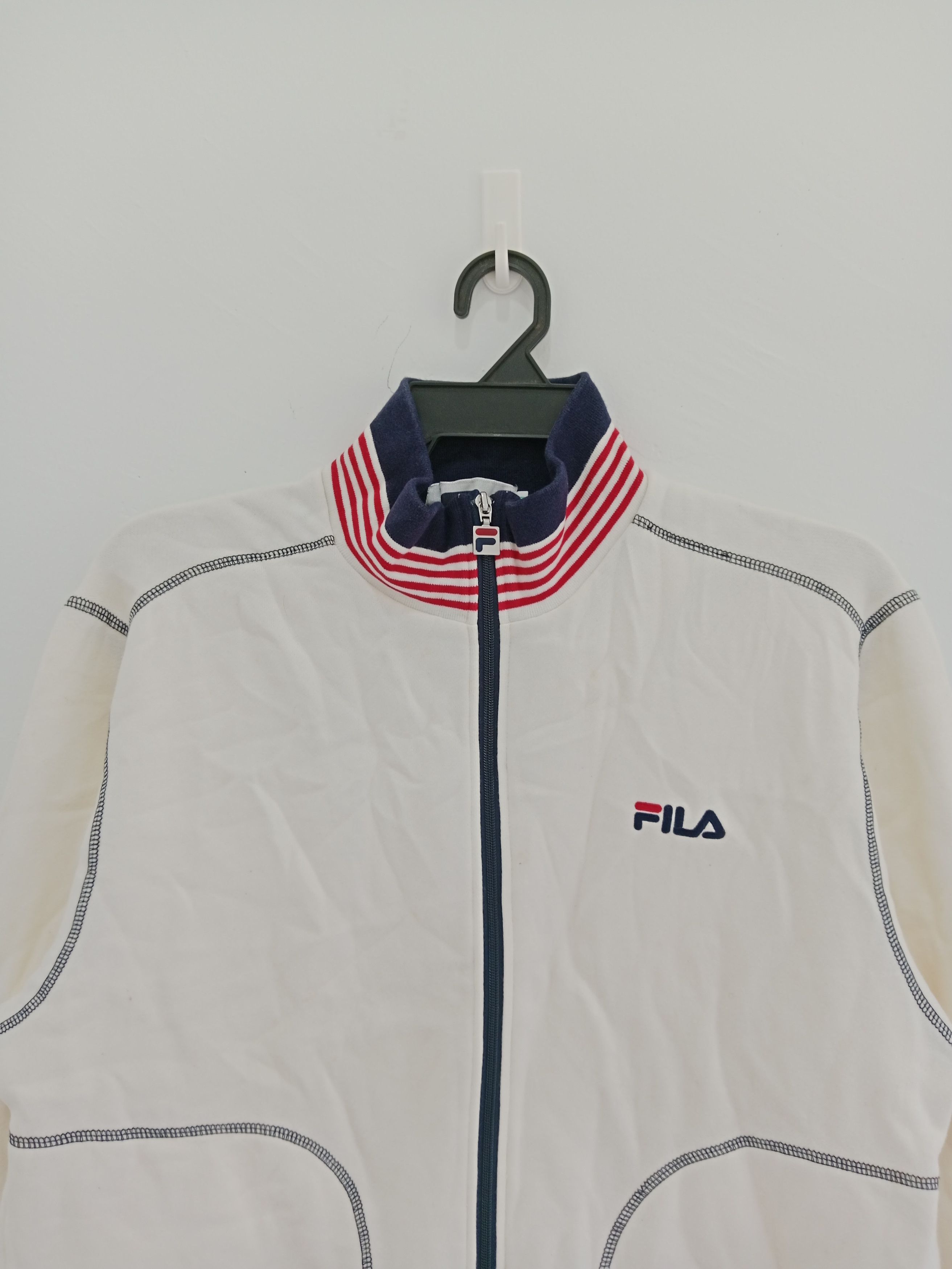 Fila Vintage Fila Sweater Full Zipper Sportswear Brand Size US M / EU 48-50 / 2 - 3 Thumbnail