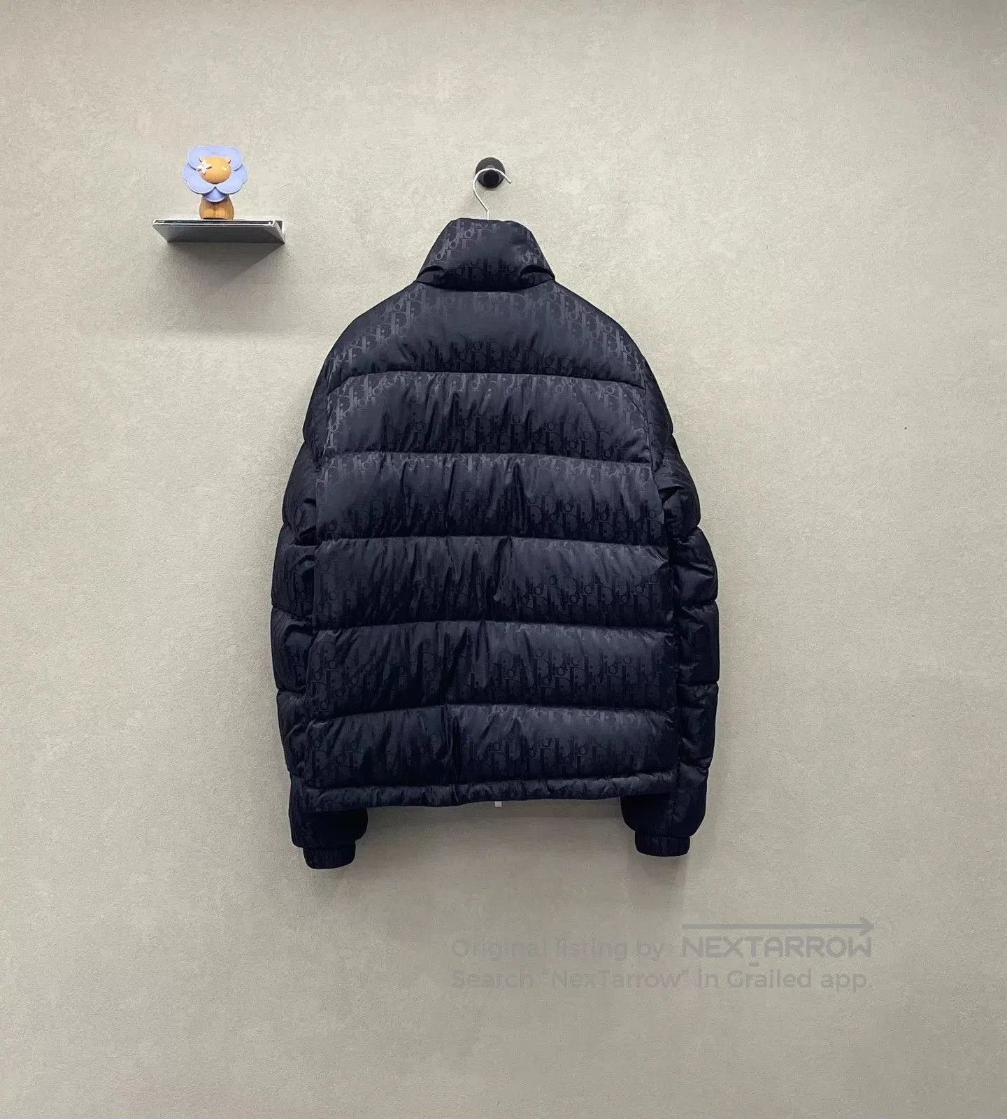 Dior Black Quilted Puffer Jacket with High Collar. Size US S / EU 44-46 / 1 - 2 Thumbnail