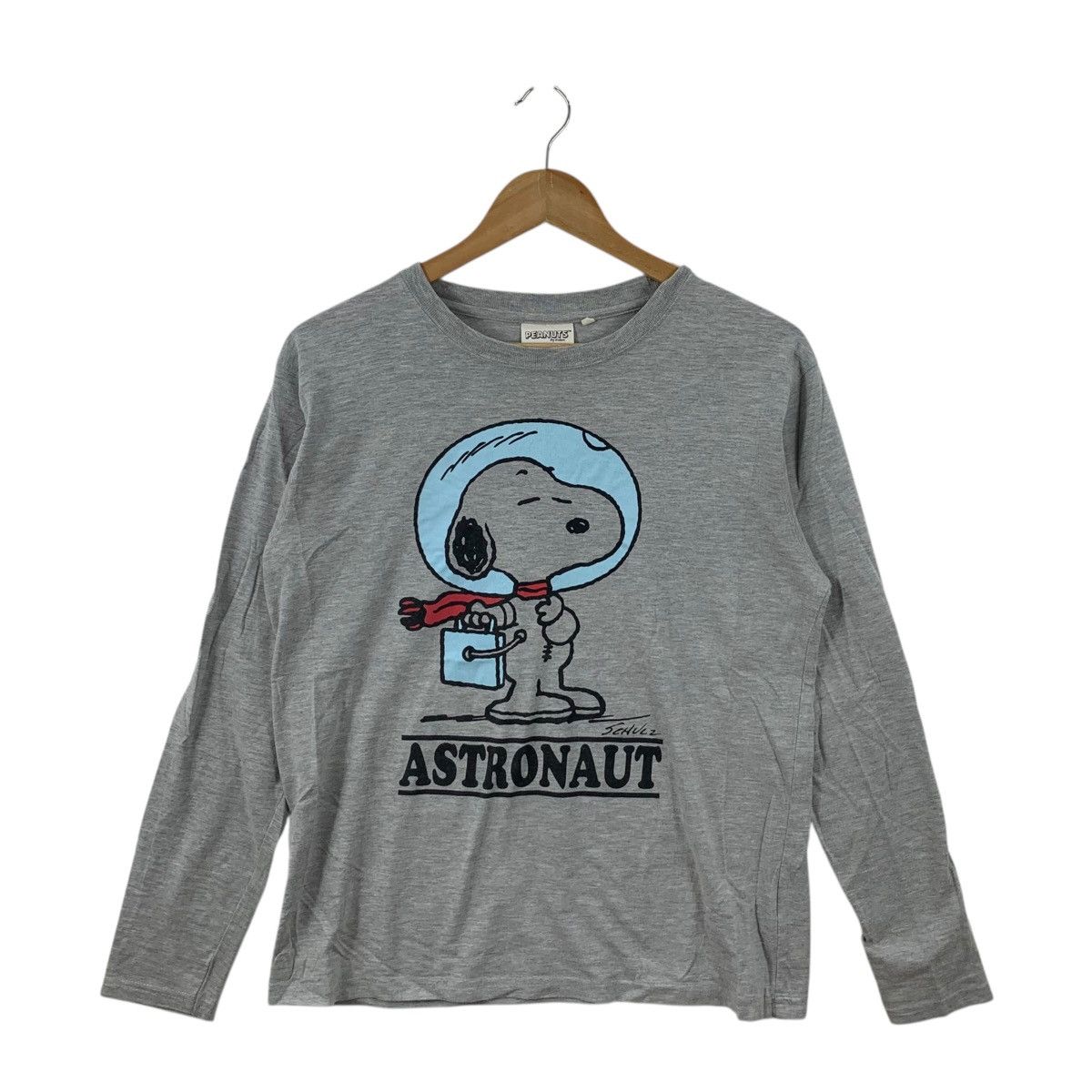 Peanuts PEANUTS SNOOPY ASTRONAUT Schulz Comic Tee Shirt Top Strip Size US L / EU 52-54 / 3 - 3 Thumbnail