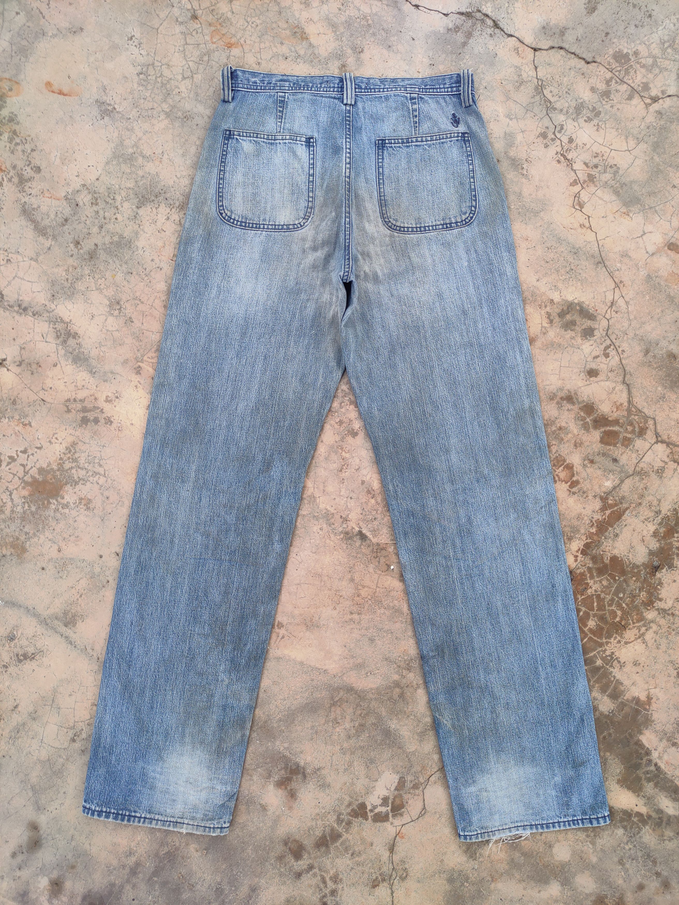 JW Anderson × Uniqlo Vintage jw Anderson x Uniqlo faded rusty dirty jeans denim Size US 30 / EU 46 - 1 Thumbnail