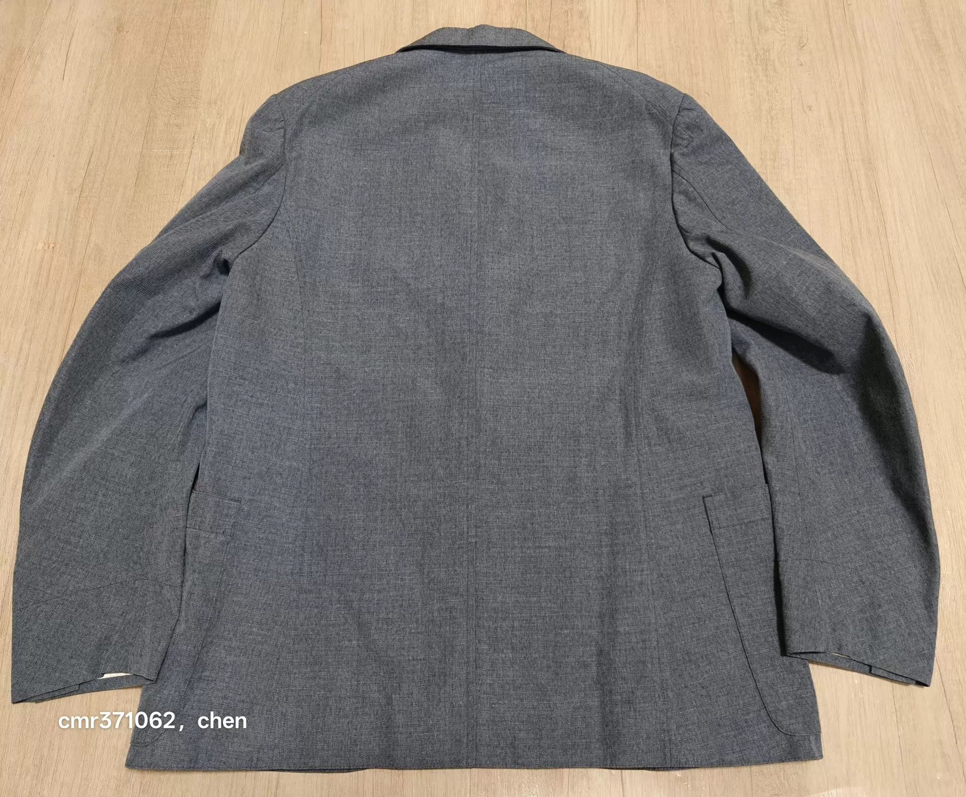Visvim visvim 20aw kiva blazer grey 3 (w/l) 95 new wool-linen blend Size US L / EU 52-54 / 3 - 7 Thumbnail