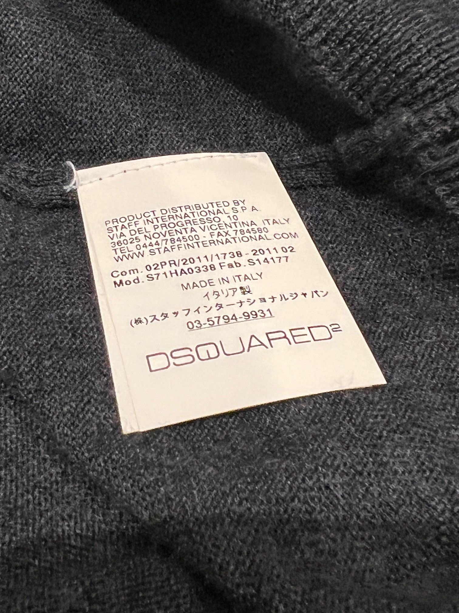 Dsquared2 DSQUARED2 Wool Cardigan Size US M / EU 48-50 / 2 - 8 Thumbnail
