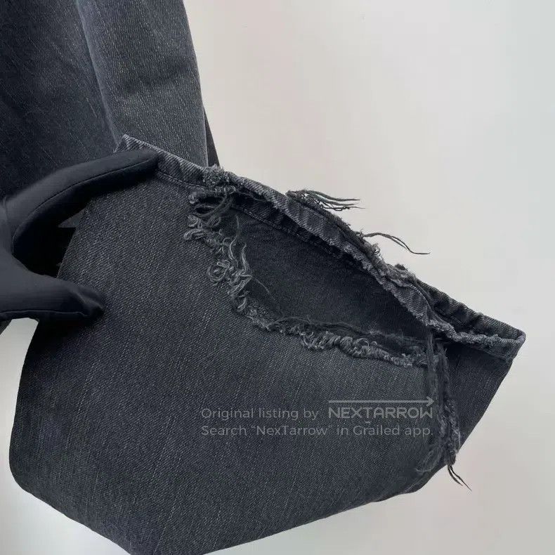 Balenciaga Balenciaga size XXS Black Denim Jeans Size US 27 - 4 Thumbnail