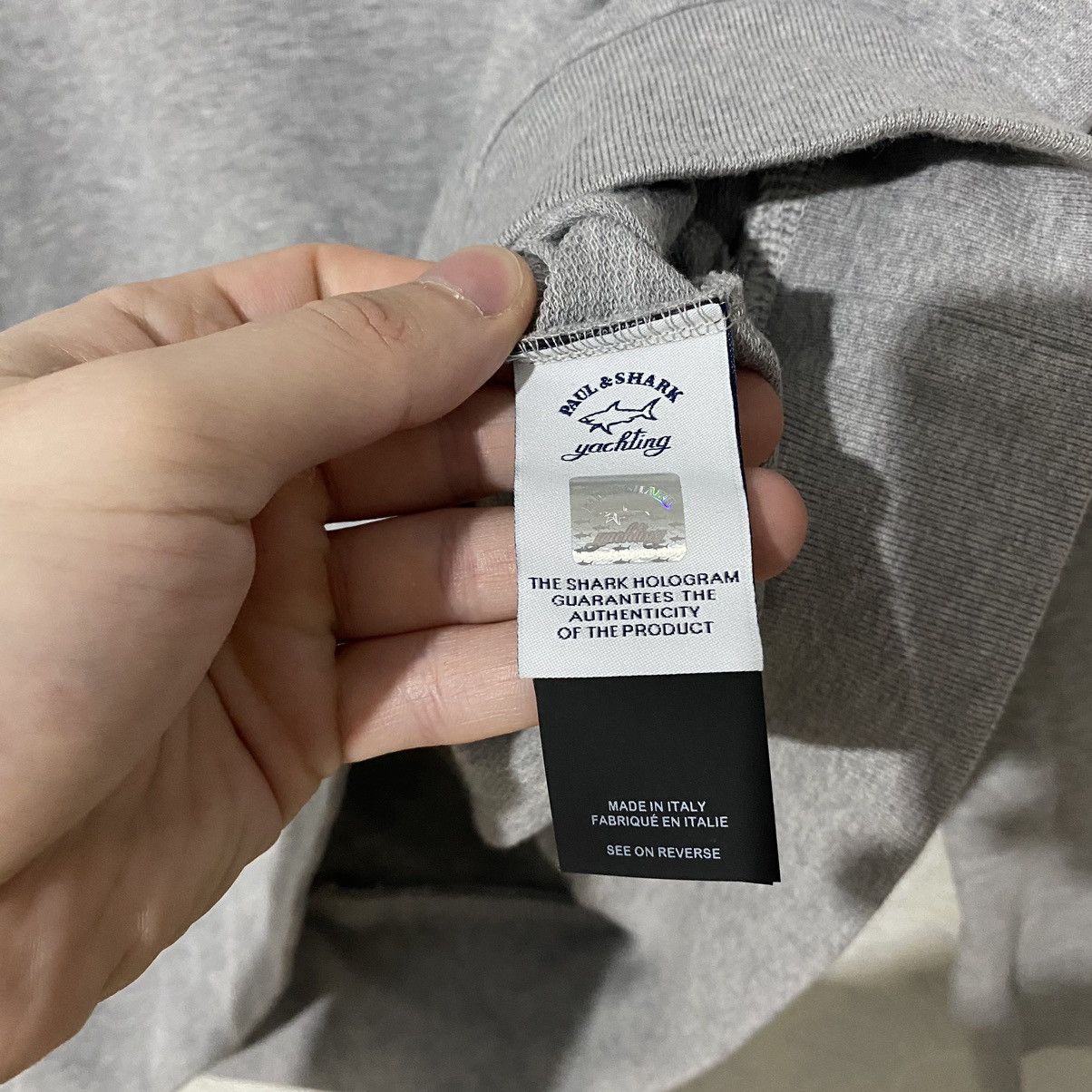 Paul & Shark Paul & Shark Yachting Sweatshirt Grey Made in Italy Y2K Size US L / EU 52-54 / 3 - 8 Thumbnail