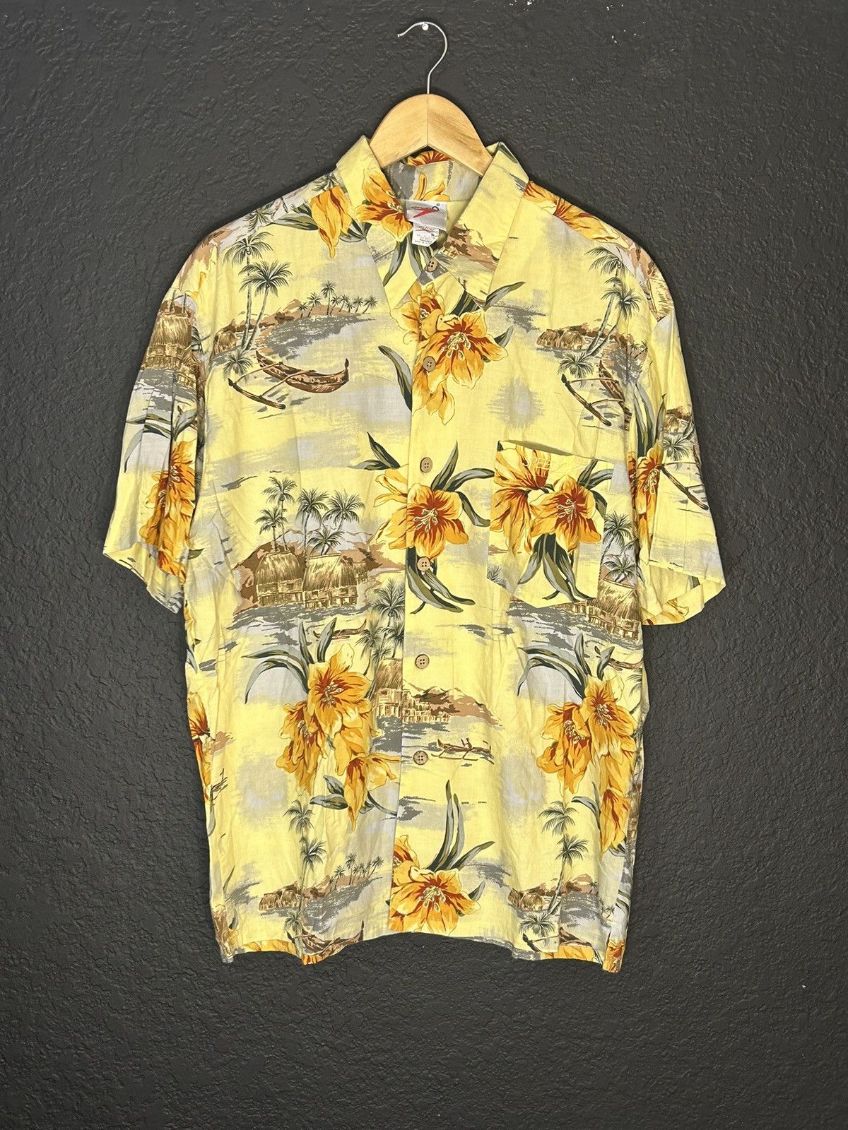 Speedo × Vintage Speedo Aloha Button Up Shirt Size US M / EU 48-50 / 2 - 1 Thumbnail
