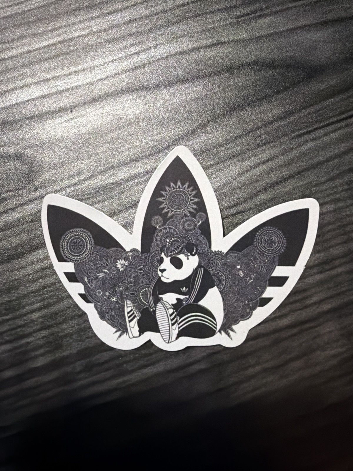 Adidas Adidas Trefoil Panda Sticker Size ONE SIZE - 1 Thumbnail