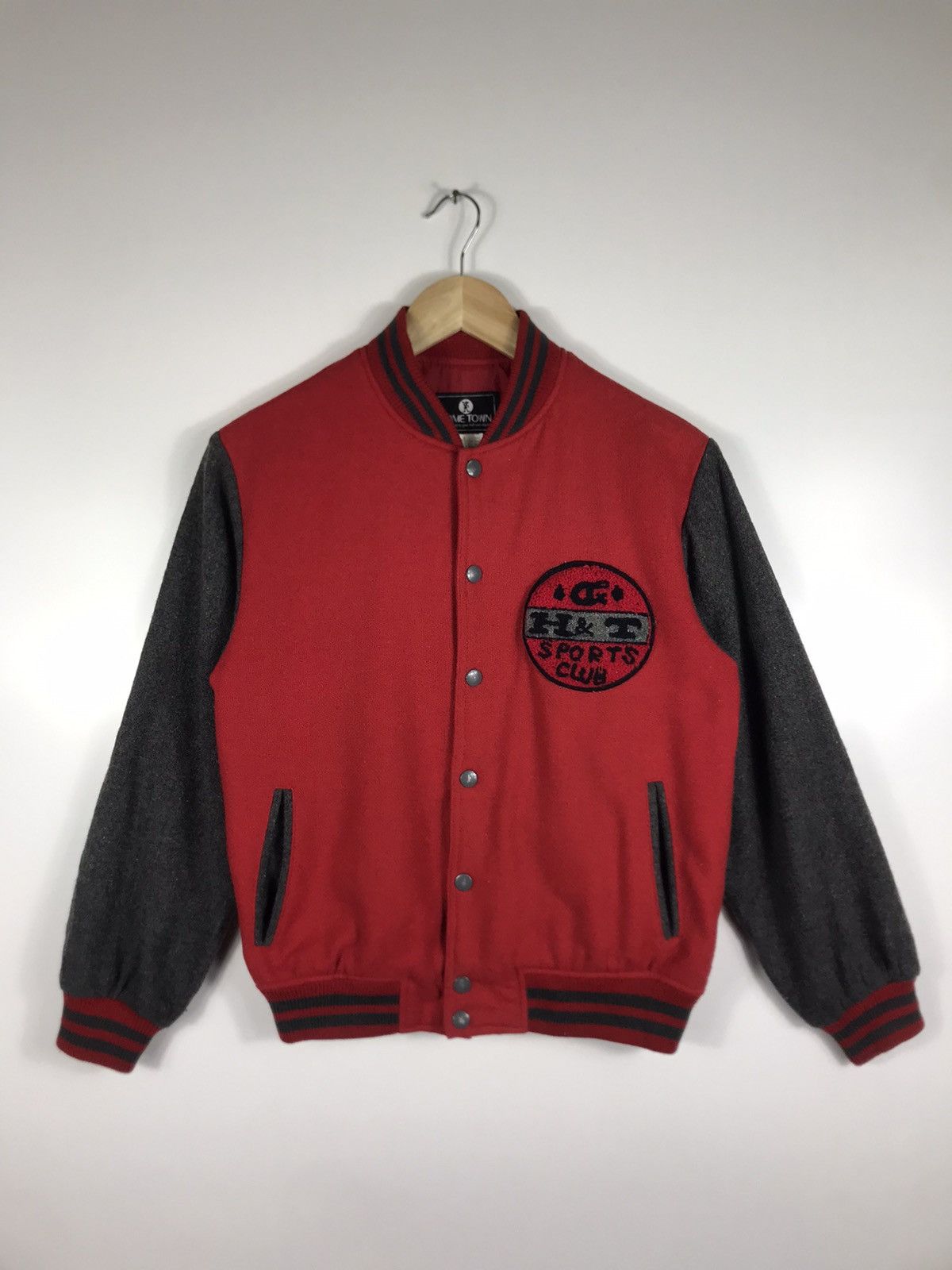 Vintage ⚡️Vintage Home Town Sport Club Varsity Jacket Size US S / EU 44-46 / 1 - 1 Thumbnail