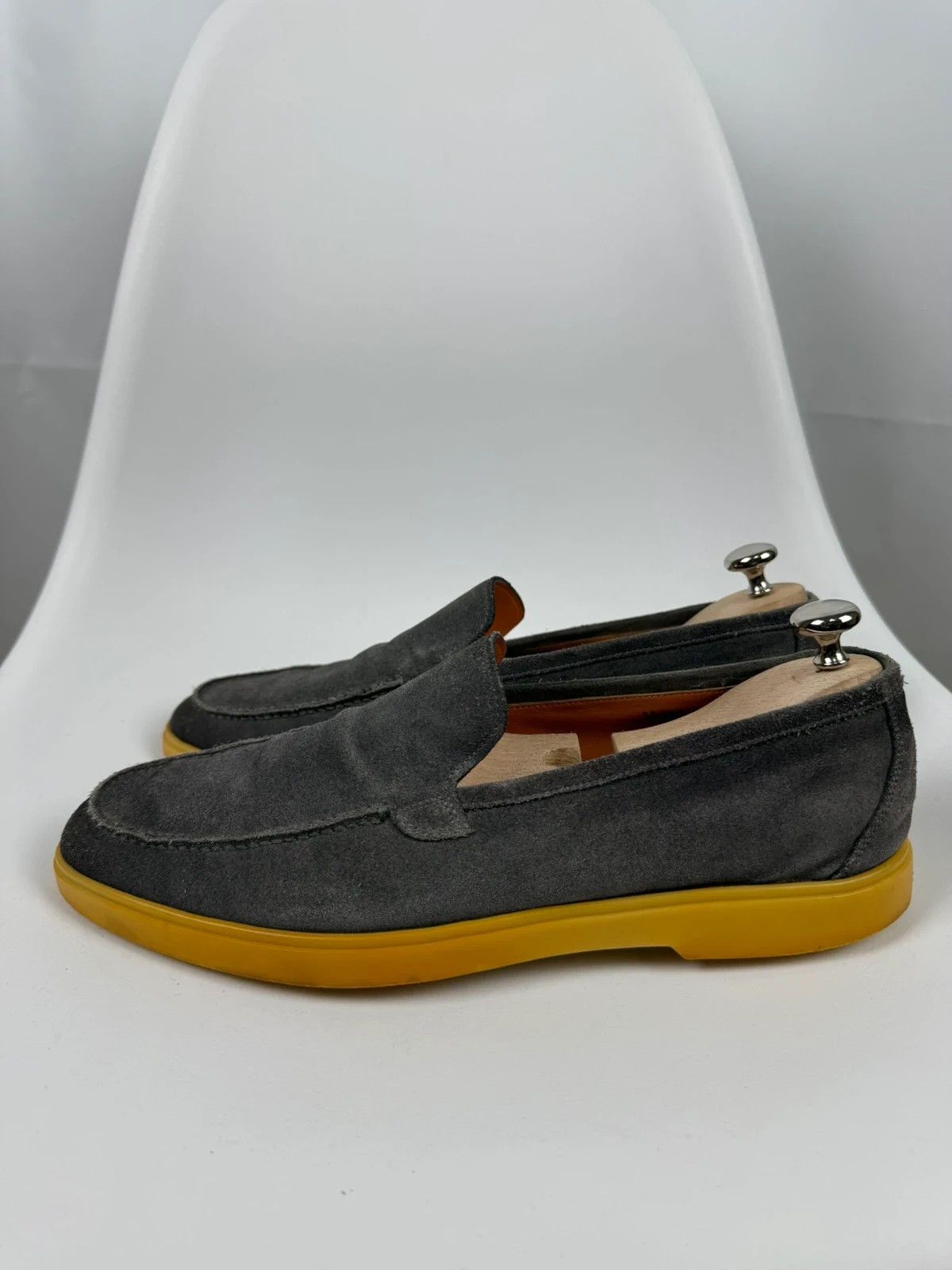 Santoni Santoni Suede Loafers size UK8 Size US 9 / EU 42 - 3 Thumbnail