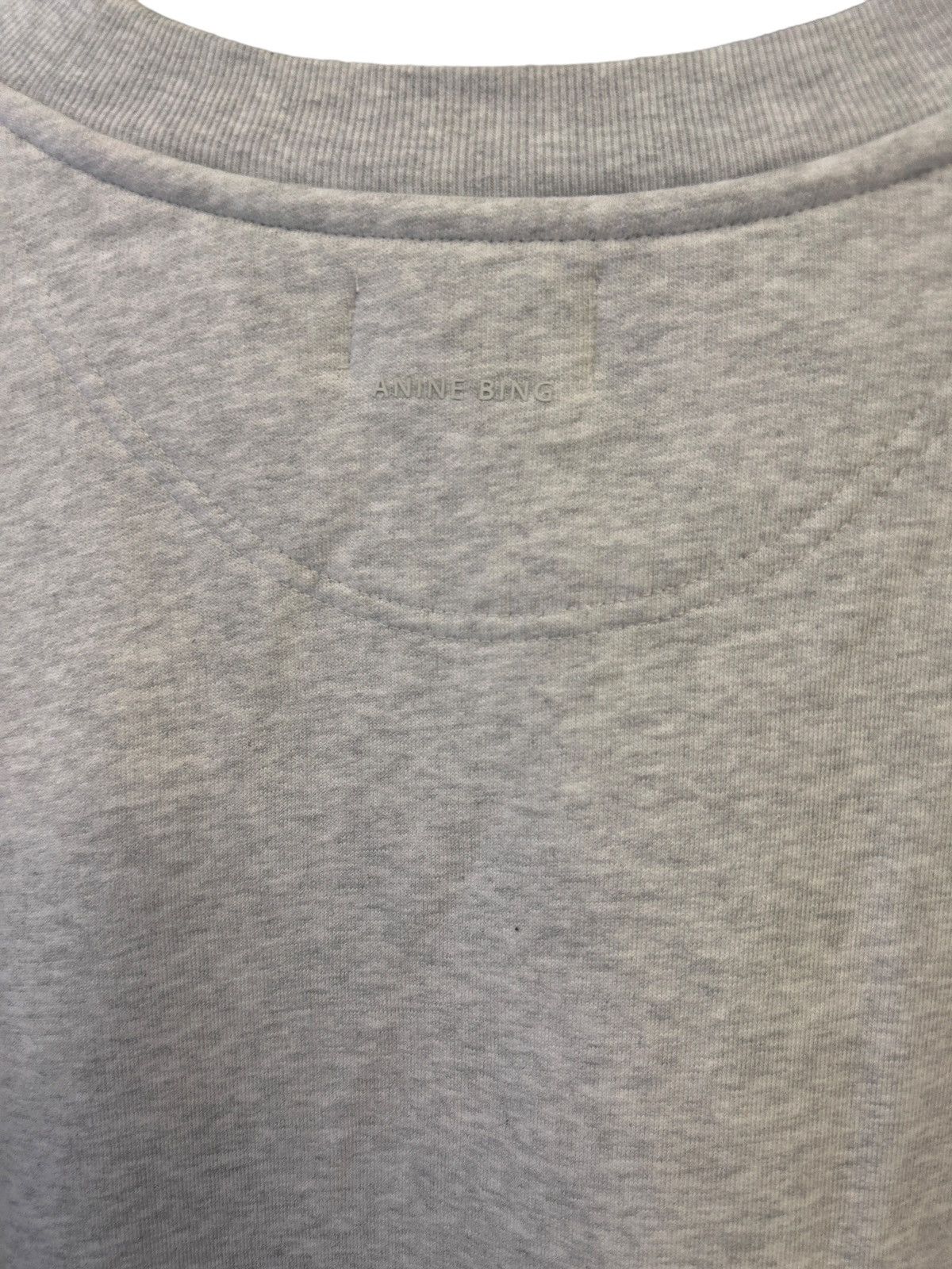 Anine Bing Anine Bing Sport Tyler Sweatshirt Heather Grey Large NWT Size L / US 10 / IT 46 - 10 Thumbnail