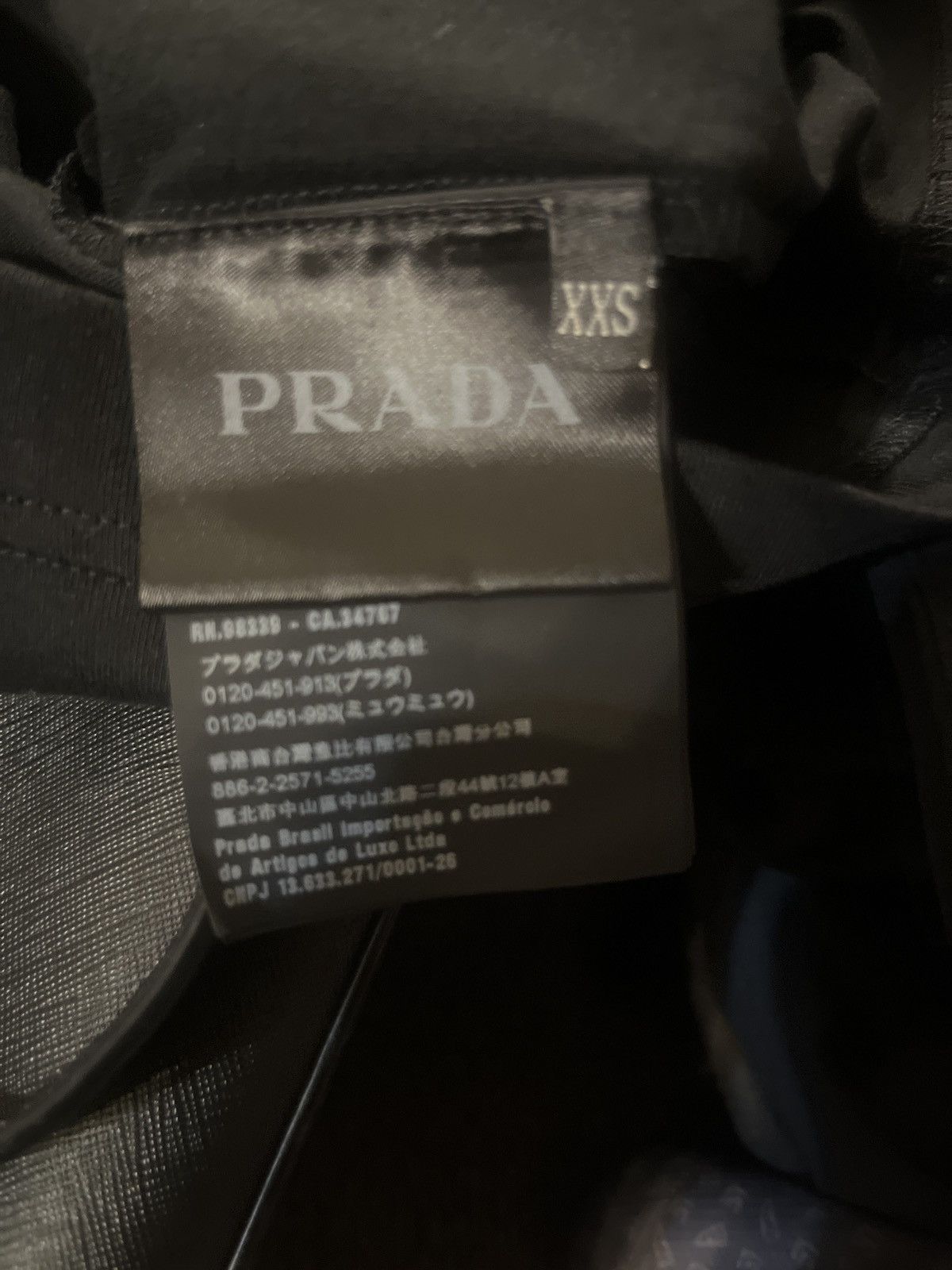 Prada Prada embroidered tshirt Size XXS / US 00 / IT 34 - 6 Thumbnail