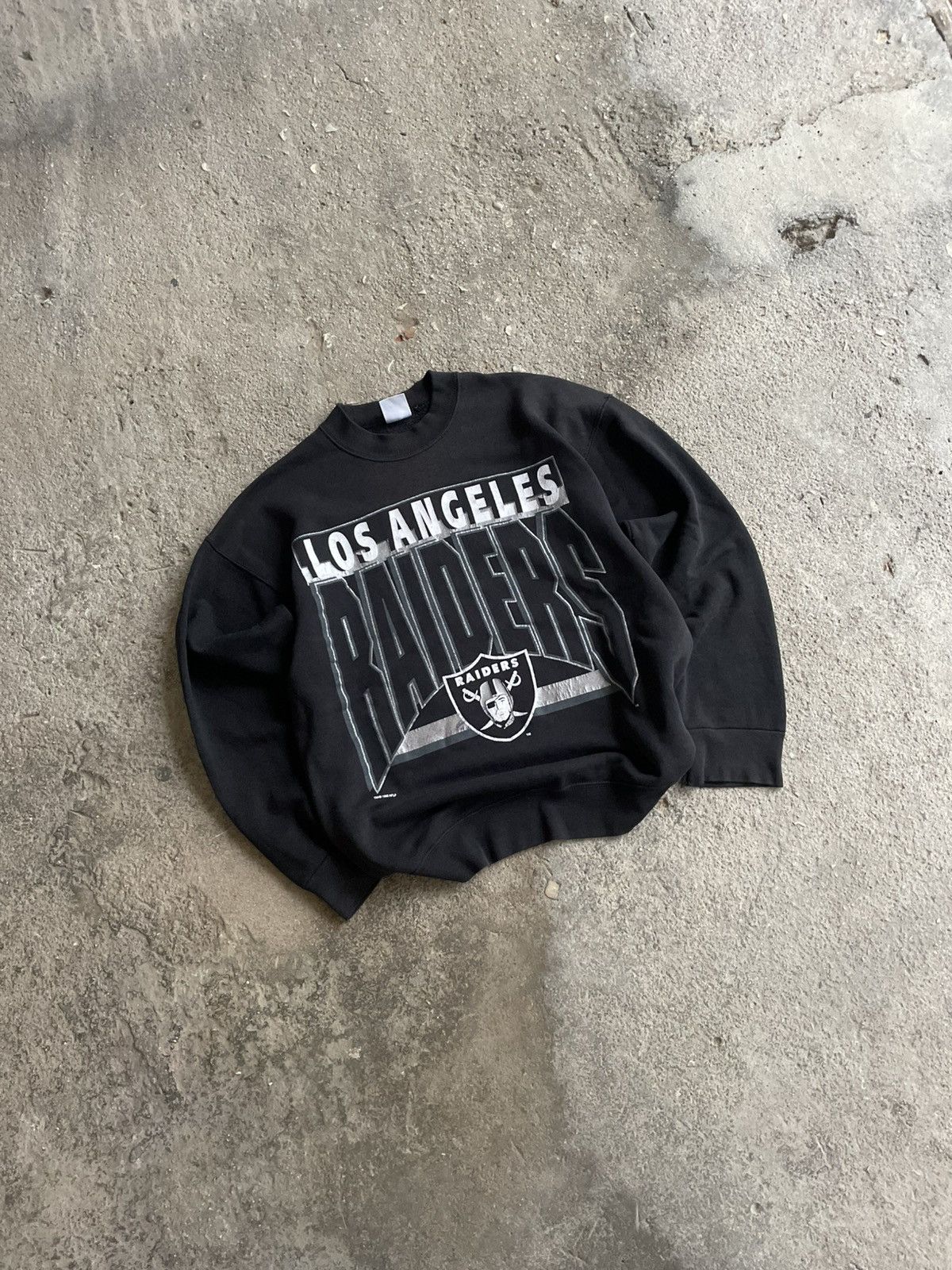 NFL 90s Los Angeles Raiders NFL sweatshirt Size US L / EU 52-54 / 3 - 2 Thumbnail