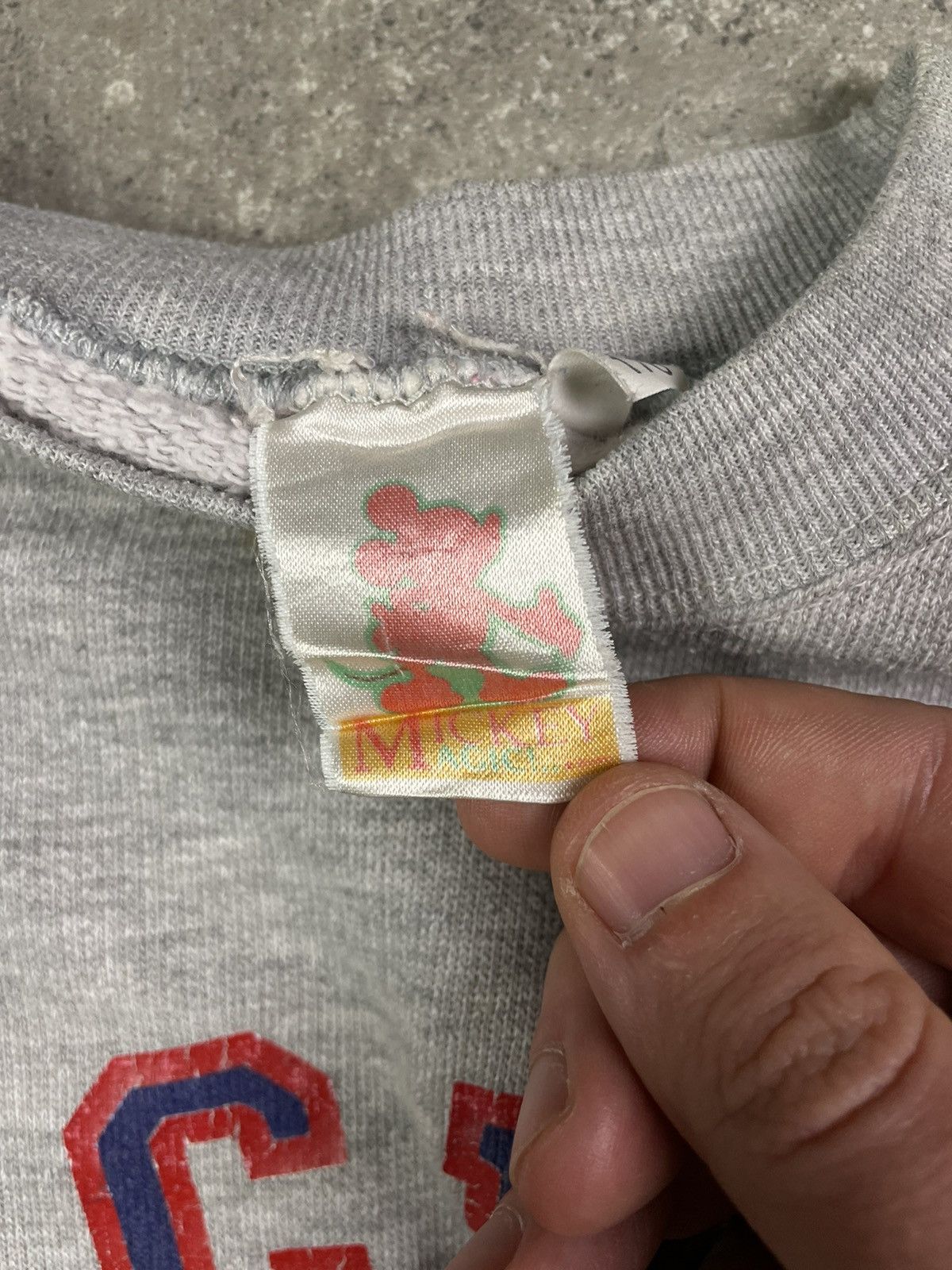 Disney × Mickey Mouse × Vintage Vintage Mickie Mouse Disney Baseball Sweatshirt Size US S / EU 44-46 / 1 - 6 Thumbnail