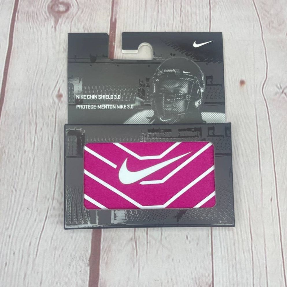 Nike Nike Unisex Football Chin Shield 3.0 Color Vivid Pink/White Size ONE SIZE - 1 Thumbnail