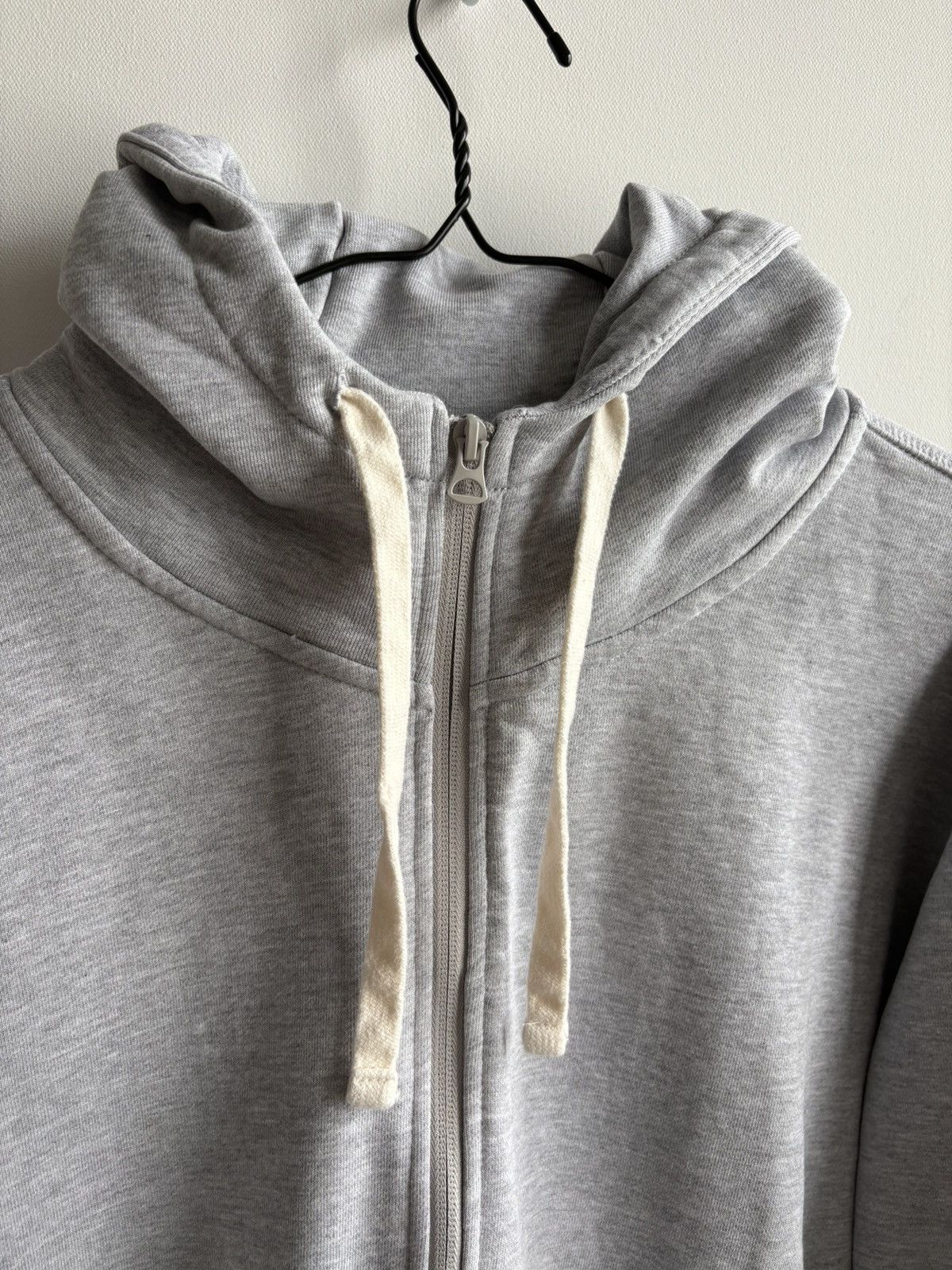 Other Cory Vines 100% Cotton Zipper Blank Hoodie Grey Basics Size US L / EU 52-54 / 3 - 5 Thumbnail