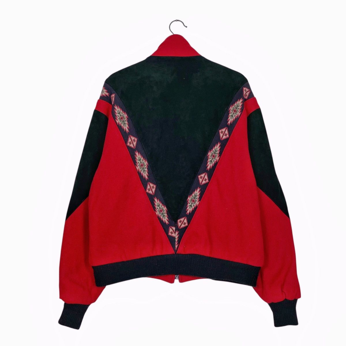 Vintage Vintage 80s Cripple Creek By Circle S Wool Suede Jacket Size US M / EU 48-50 / 2 - 7 Thumbnail