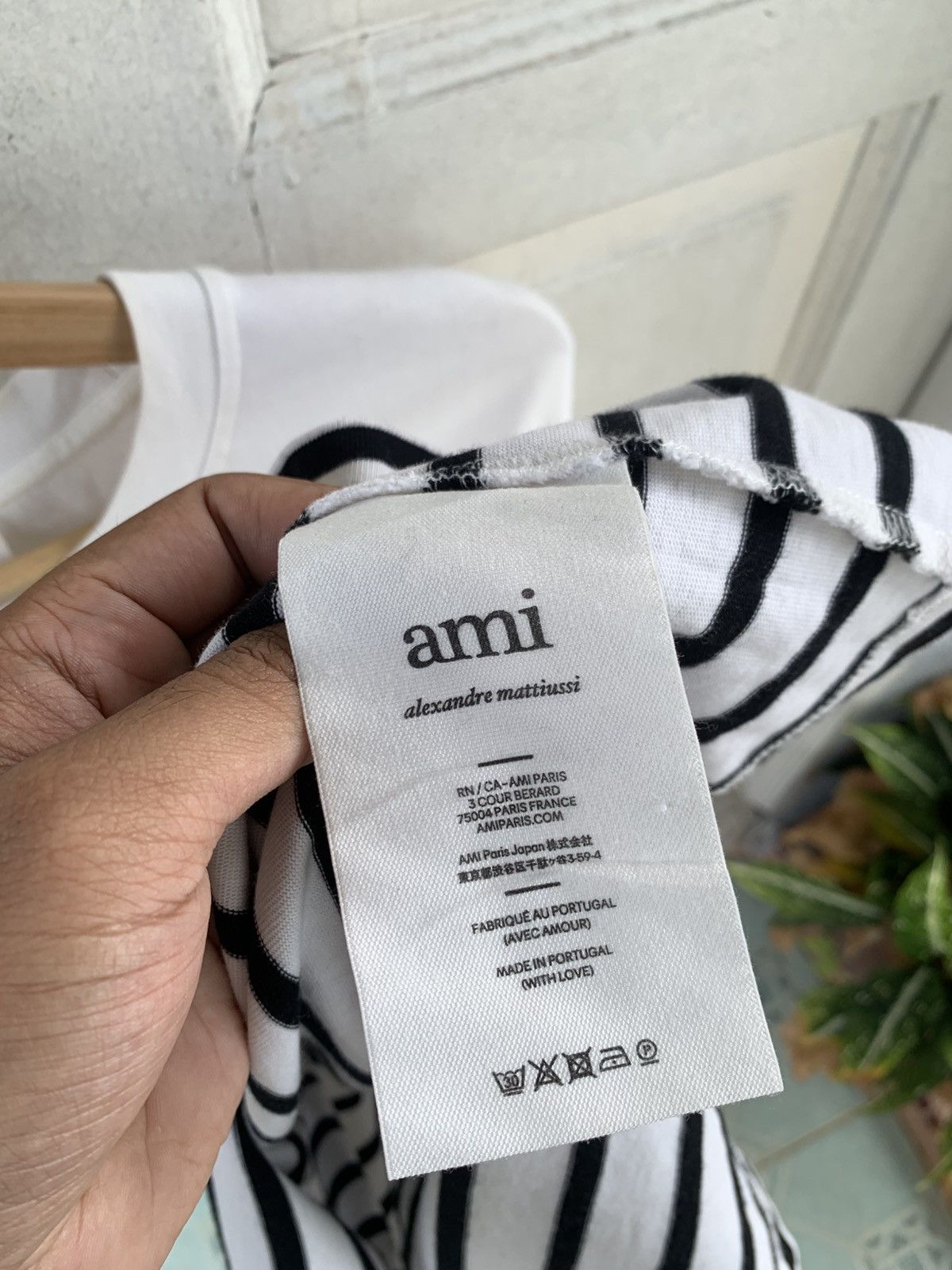 AMI Ami Paris Ami De Coeur Striped Size Large Size US L / EU 52-54 / 3 - 4 Thumbnail