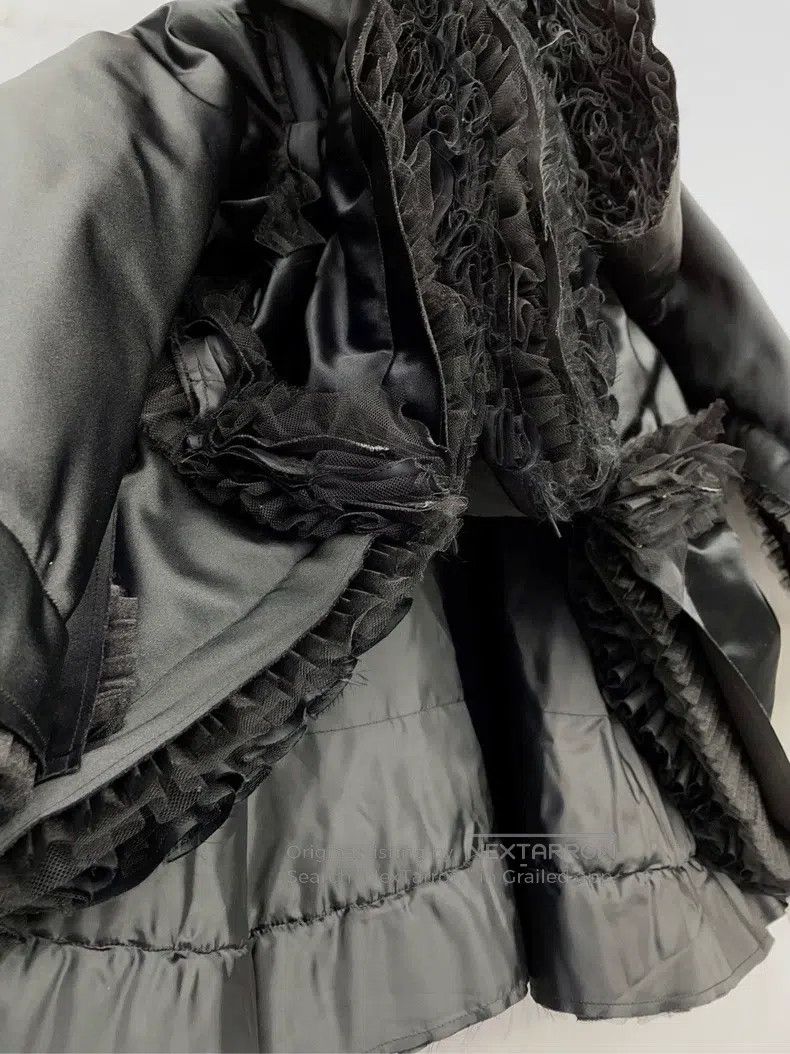 Comme des Garcons Comme Des Garcons Lace flower cotton cape Size M / US 6-8 / IT 42-44 - 4 Thumbnail