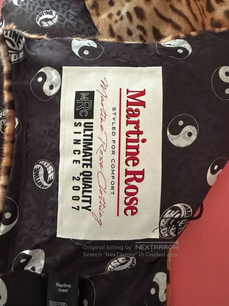 Martine Rose Martine Rose Leopard Print Suede Tai Chi Reversible Quilte Size ONE SIZE - 5 Thumbnail
