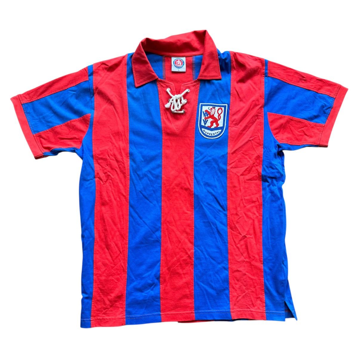 Vintage Wuppertaler SV 1972-73 vintage kit 70s Germany soccer jersey Size US L / EU 52-54 / 3 - 1 Thumbnail