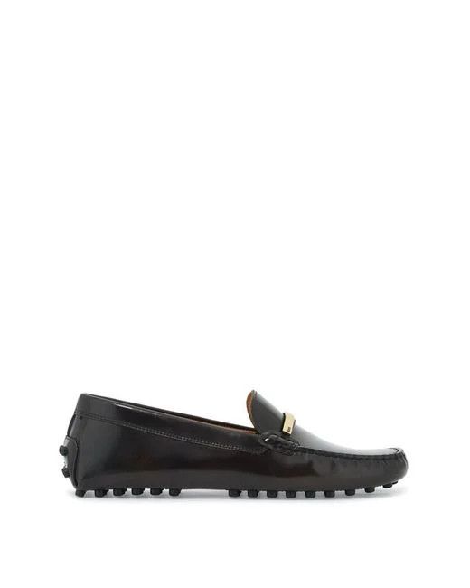 Tod's o1s22i1n1024 Leather Loafers in Chocolate Brown Size US 11 / IT 41 - 1 Thumbnail