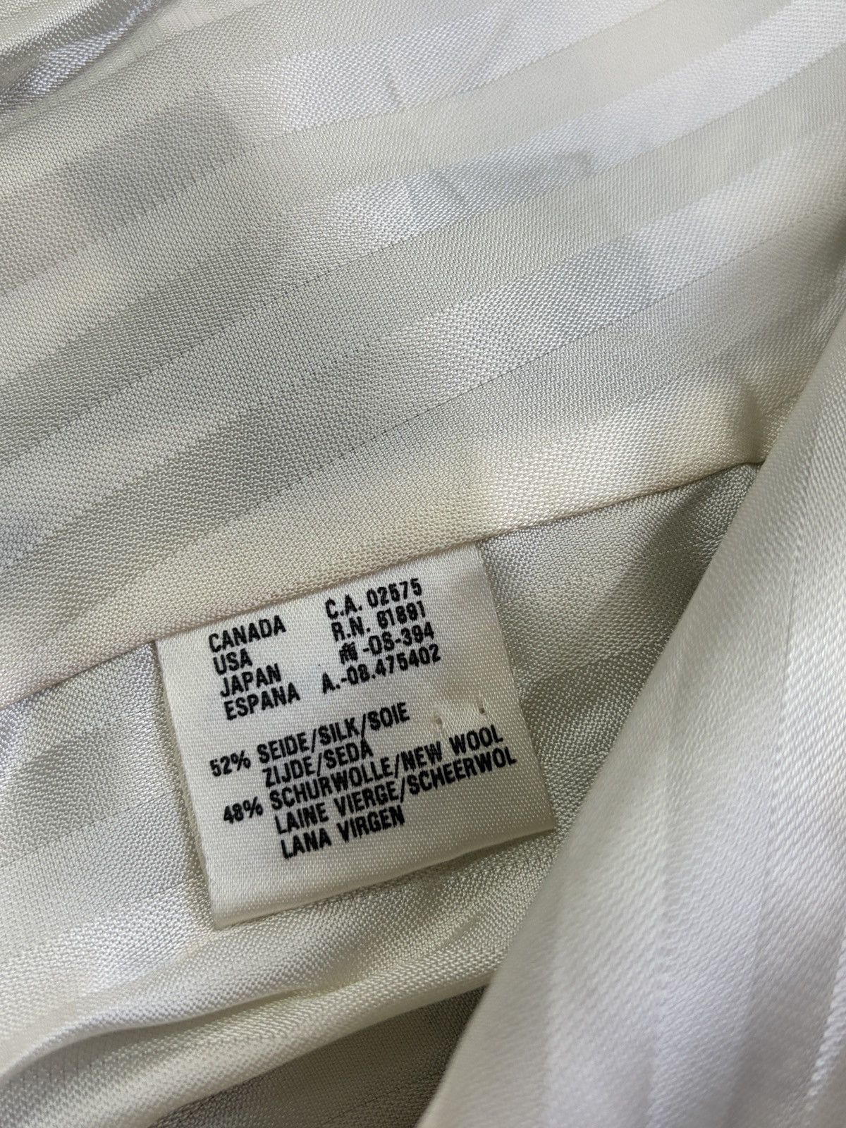Escada Vtg Escada Margaretha Ley Silk Wool Gingham Blazer W. Ger 38 Size M / US 6-8 / IT 42-44 - 5 Thumbnail