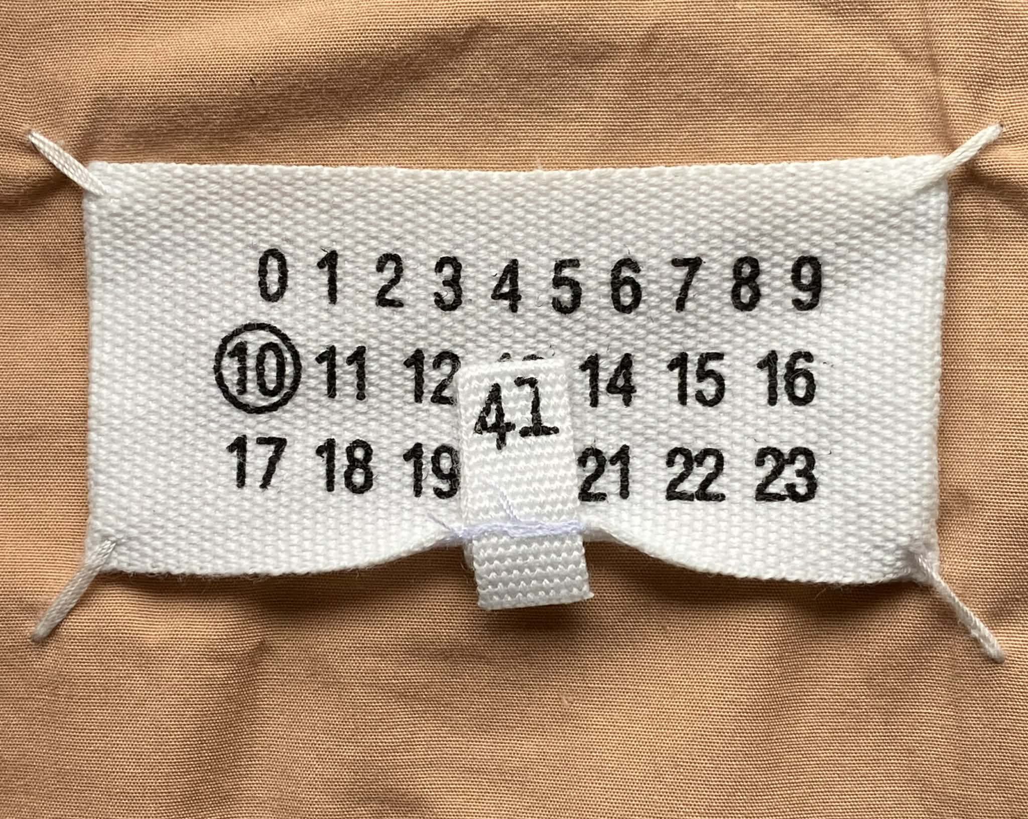 Maison Margiela Maison Margiela 10 Men Ghost Pocket Poplin Shirt Camel Size US L / EU 52-54 / 3 - 4 Thumbnail