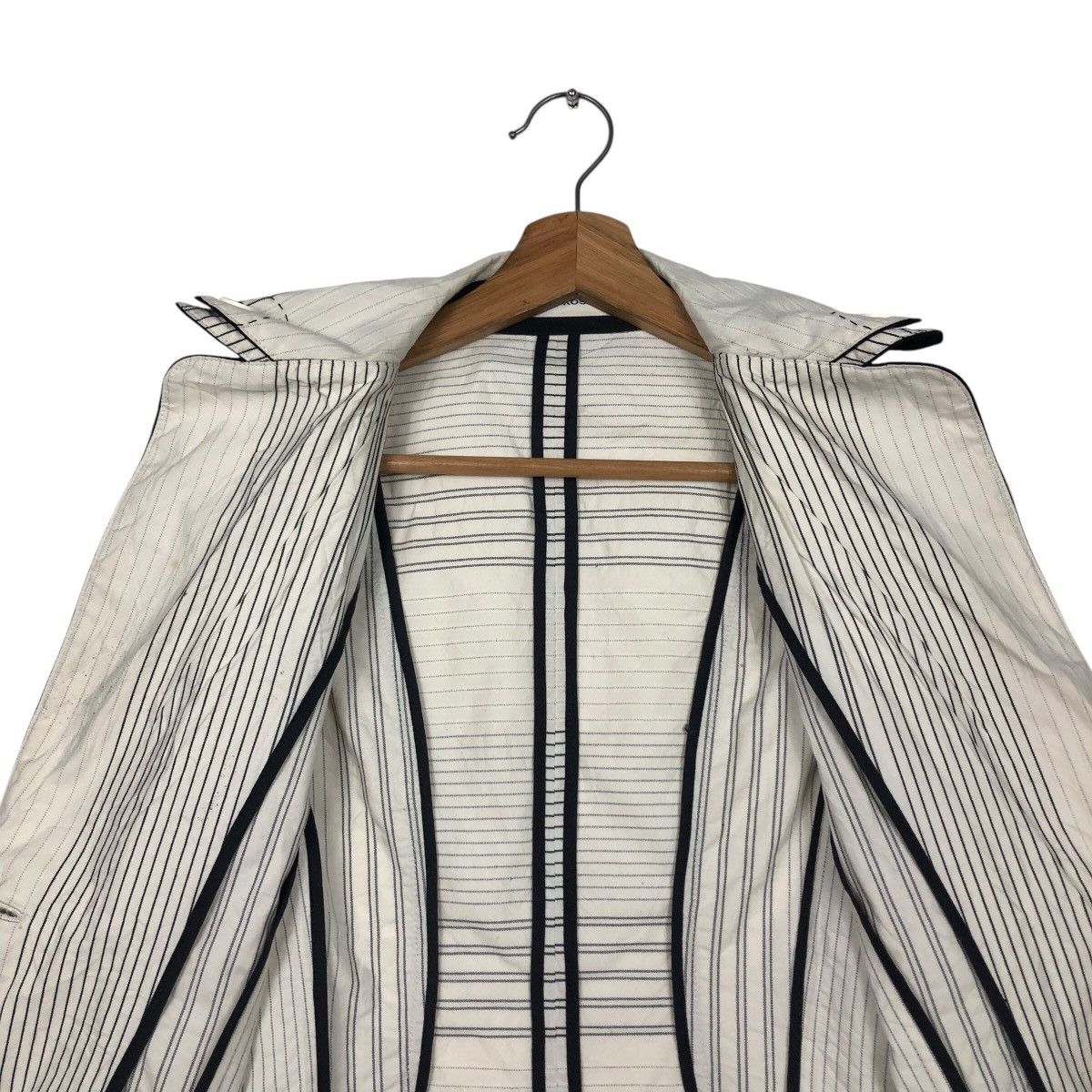 Hiroko Koshino Homme 📌Cropped Biker Jacket Quilted Over Design Hiroko Koshino Size US M / EU 48-50 / 2 - 15 Thumbnail
